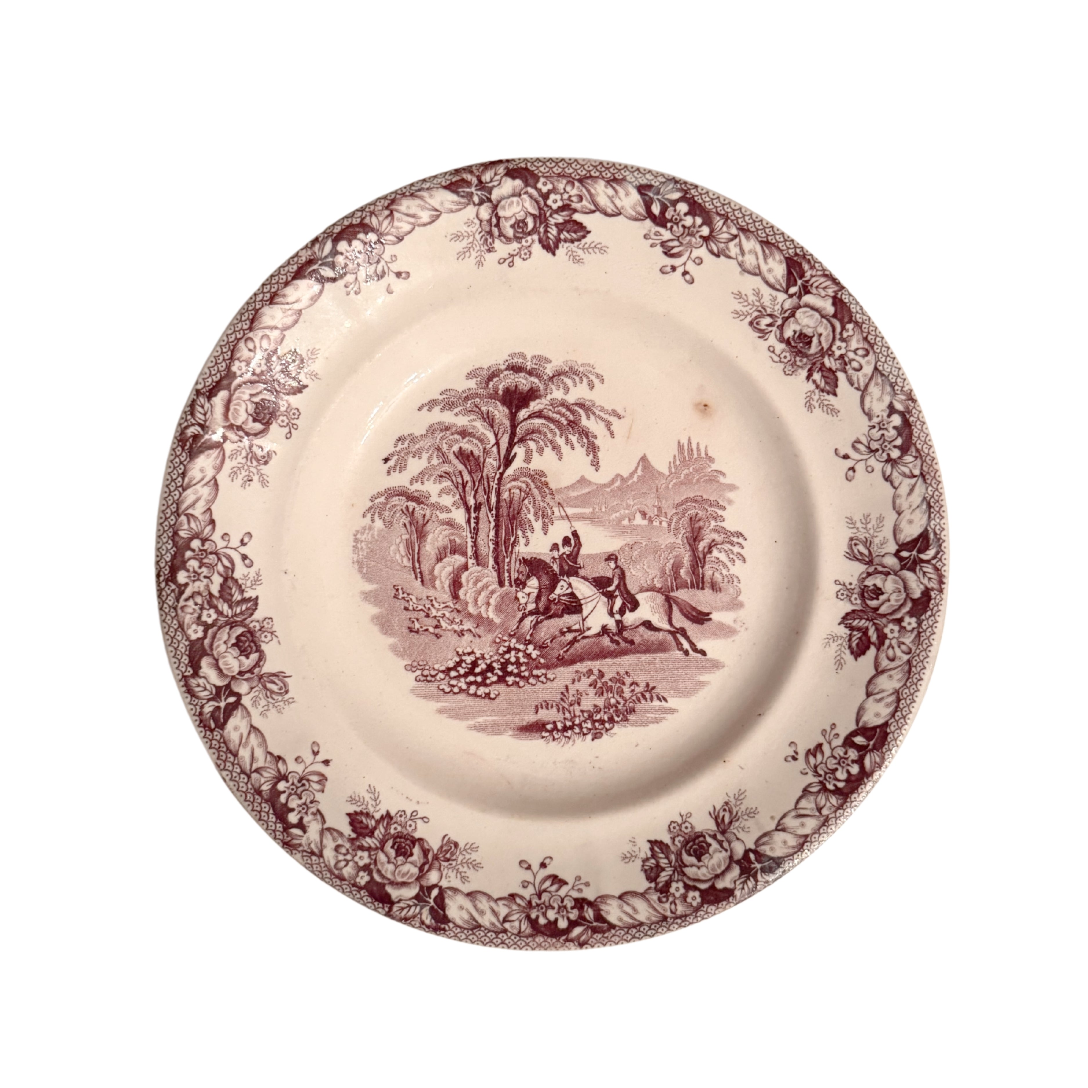 Mulberry Transferware Plate