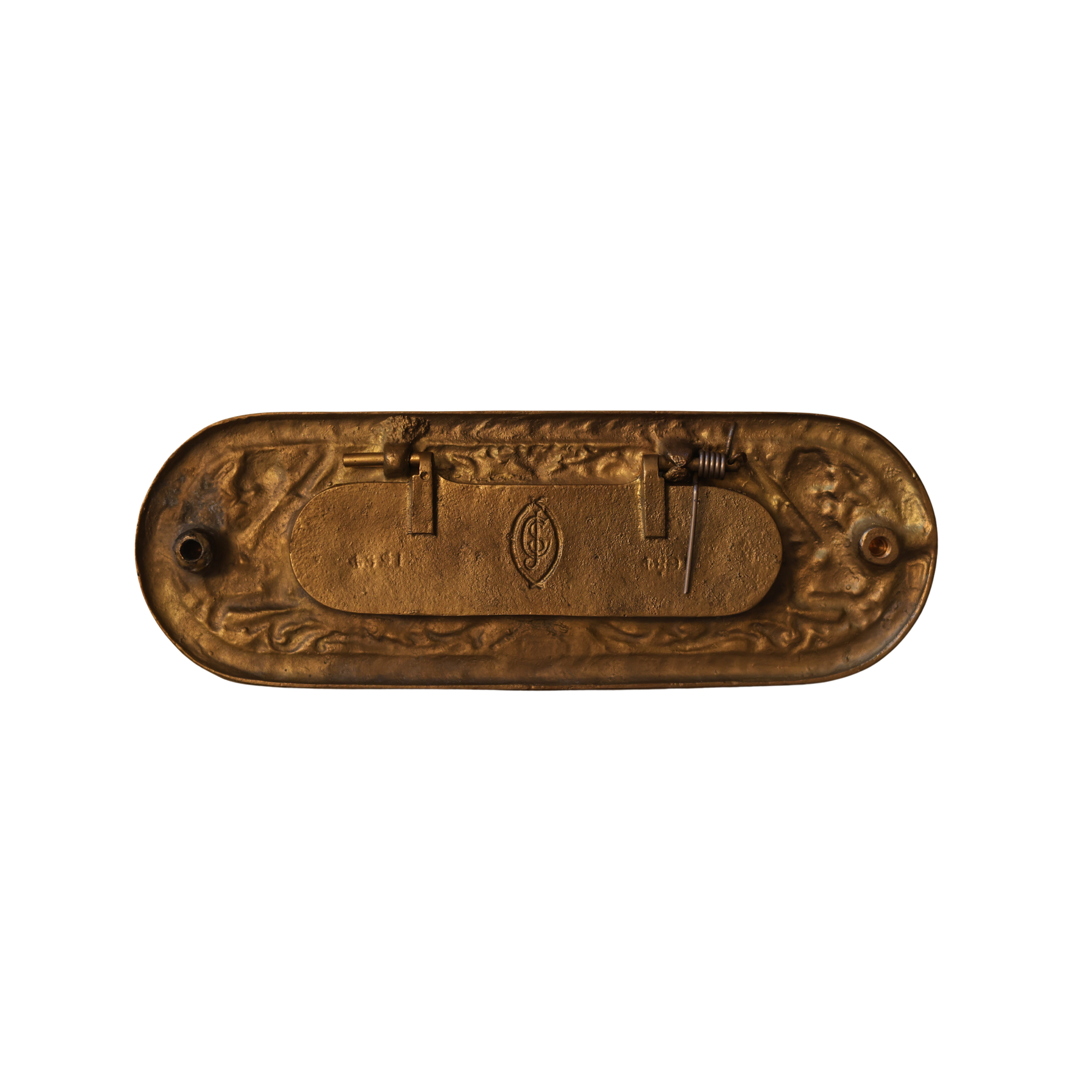 Victorian Letter Slot with Griffin Motifs