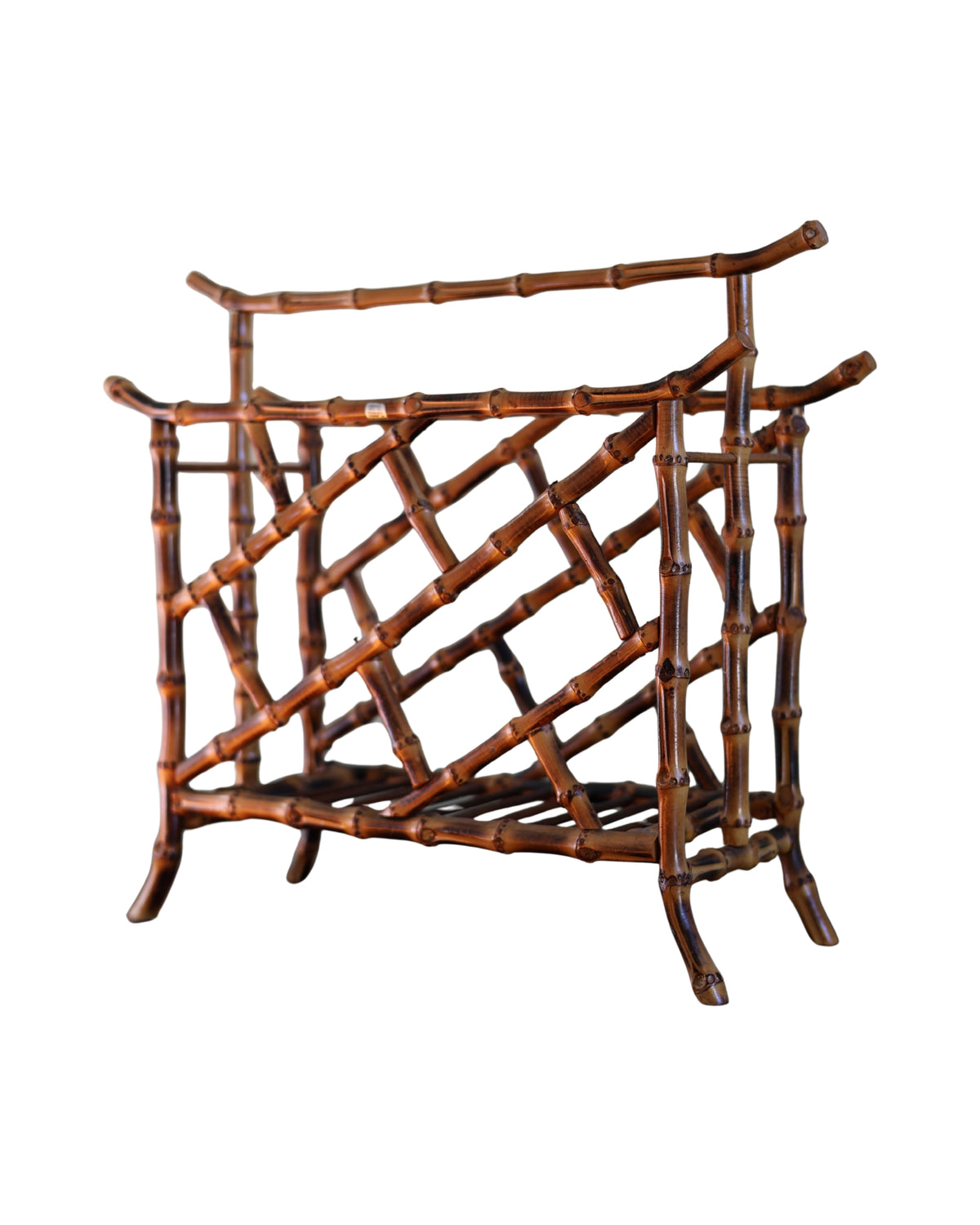 Bamboo Magazine Rack-2