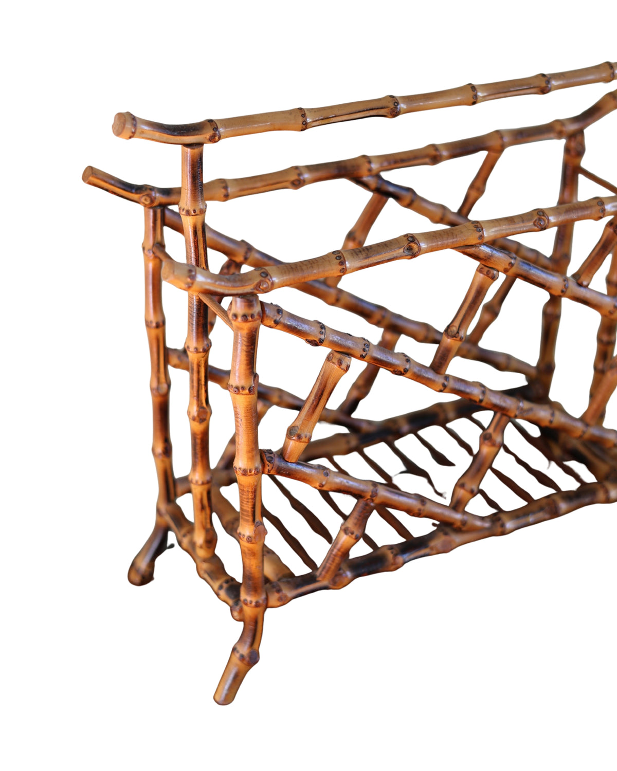 Bamboo Magazine Rack-3