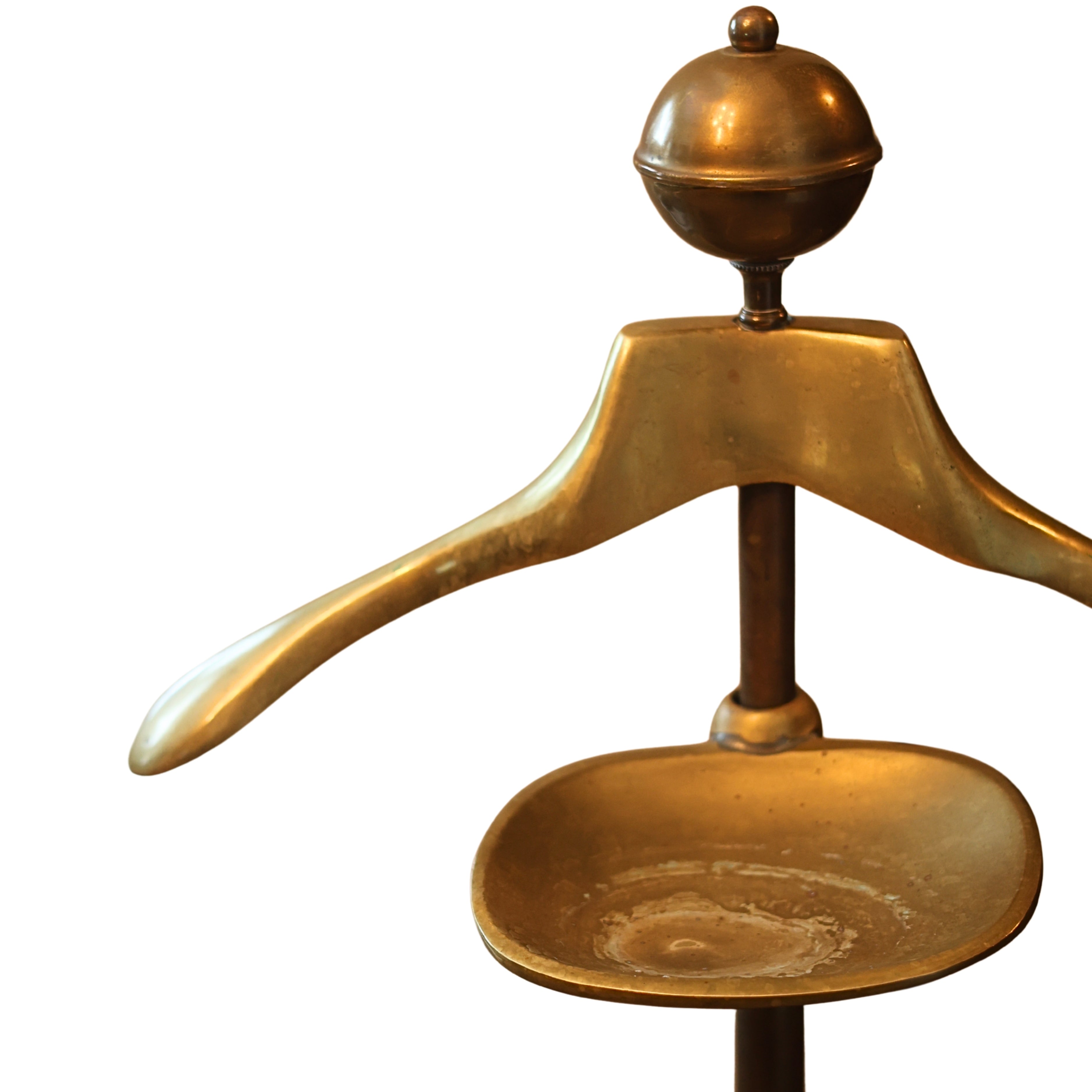 Brass Gentleman’s Valet Stand