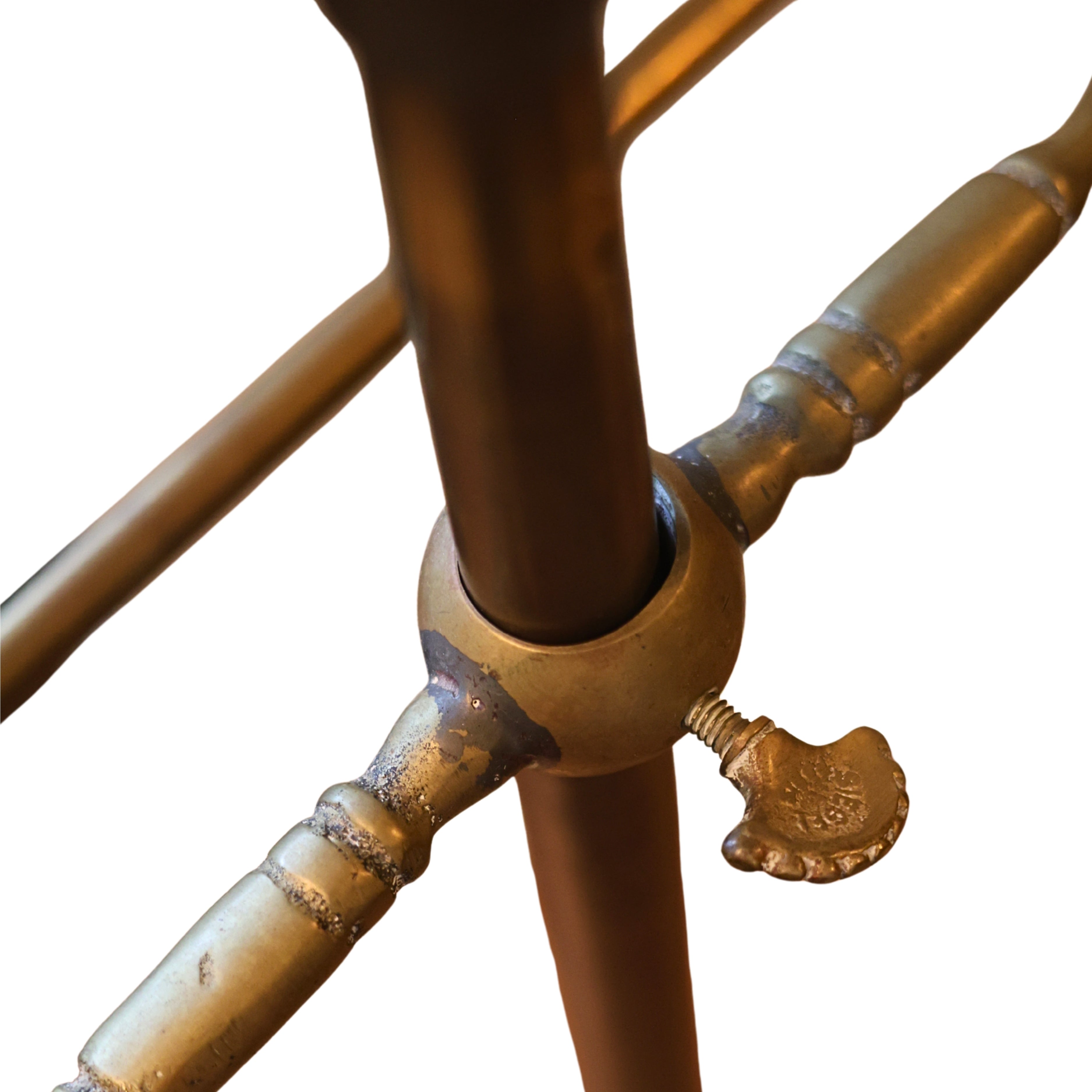 Brass Gentleman’s Valet Stand