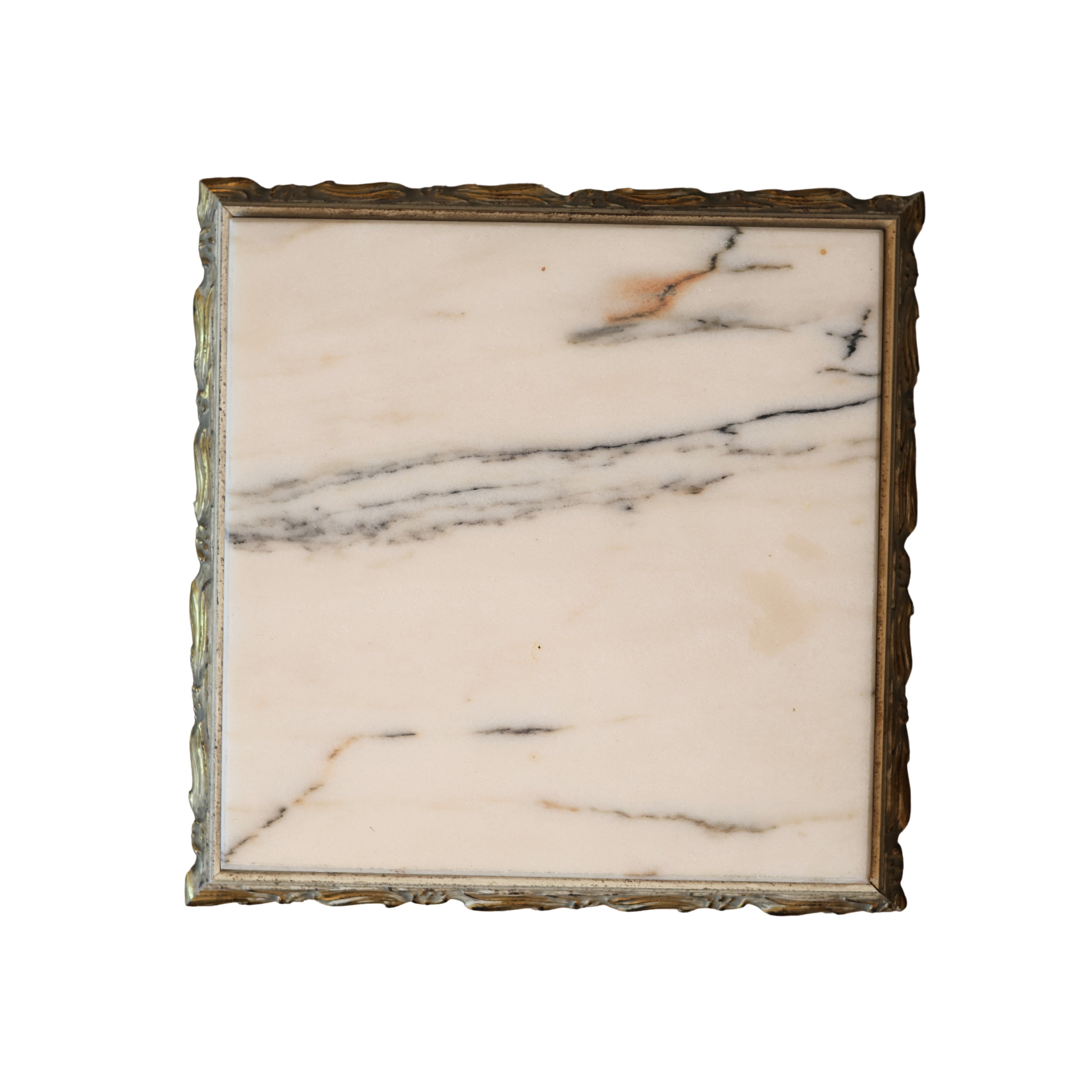 Horchow Marble Top Curio Cabinet
