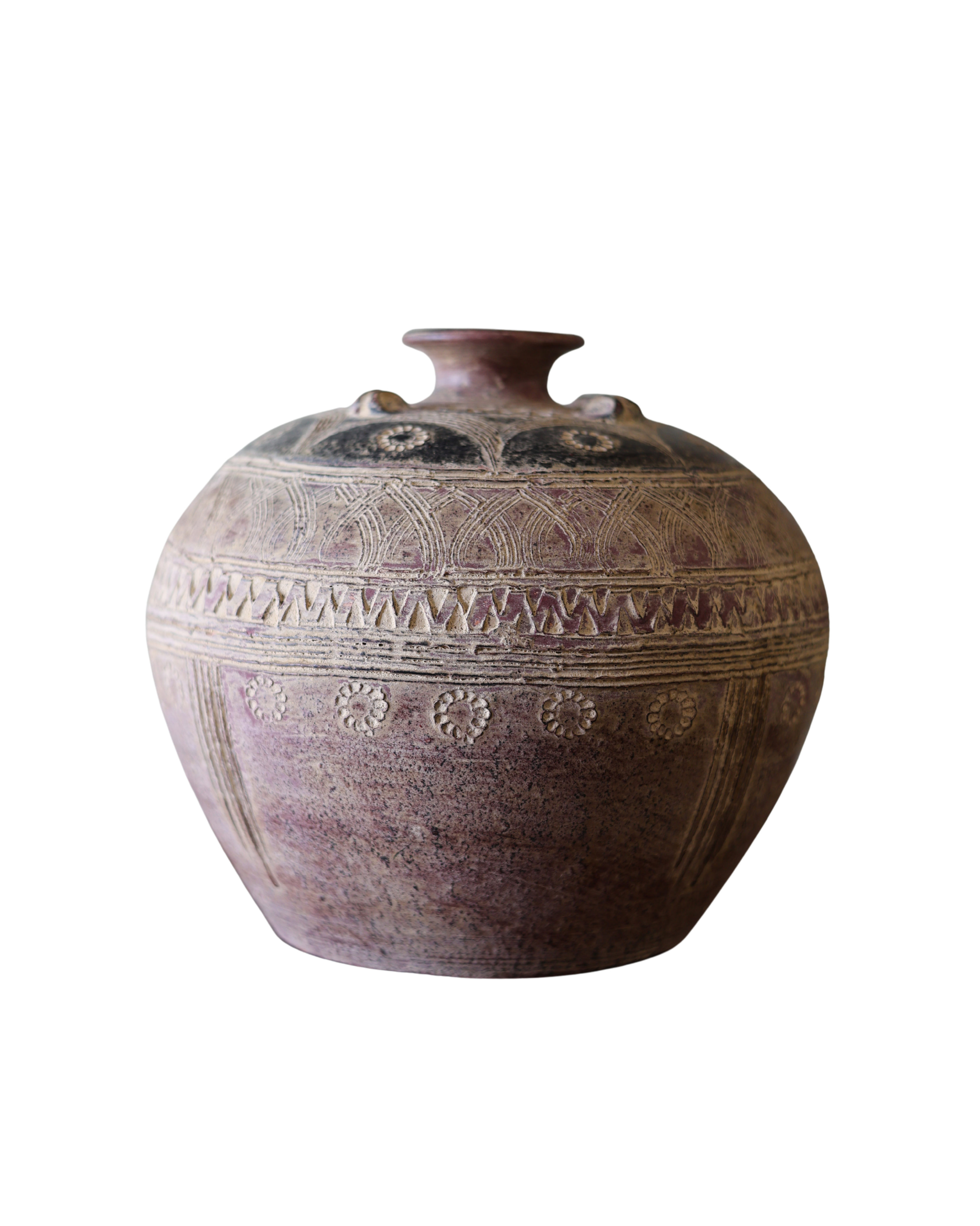 Terracotta Decorative Vessel