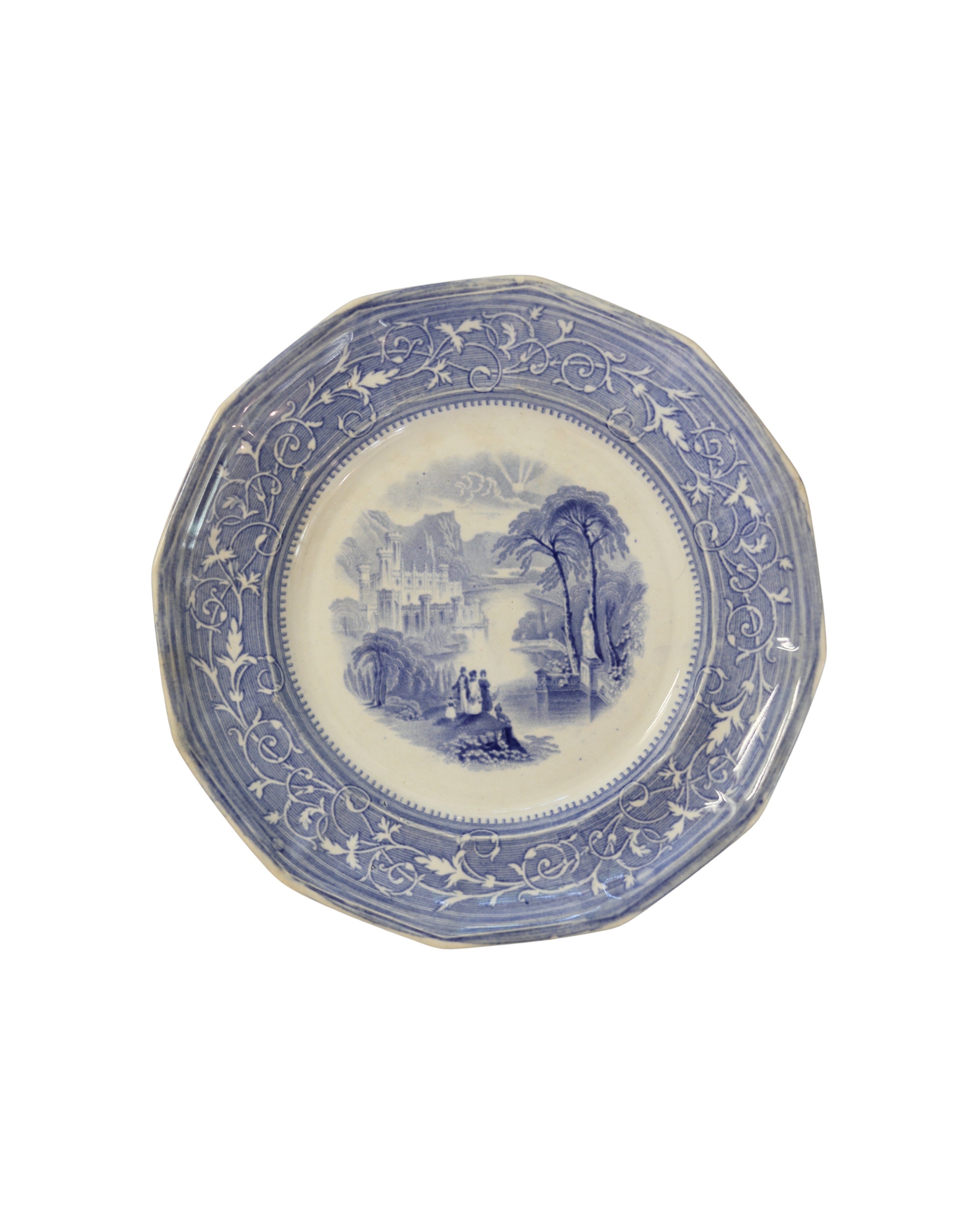 E. Challinor & Co. "Egina" Luncheon Plate-1