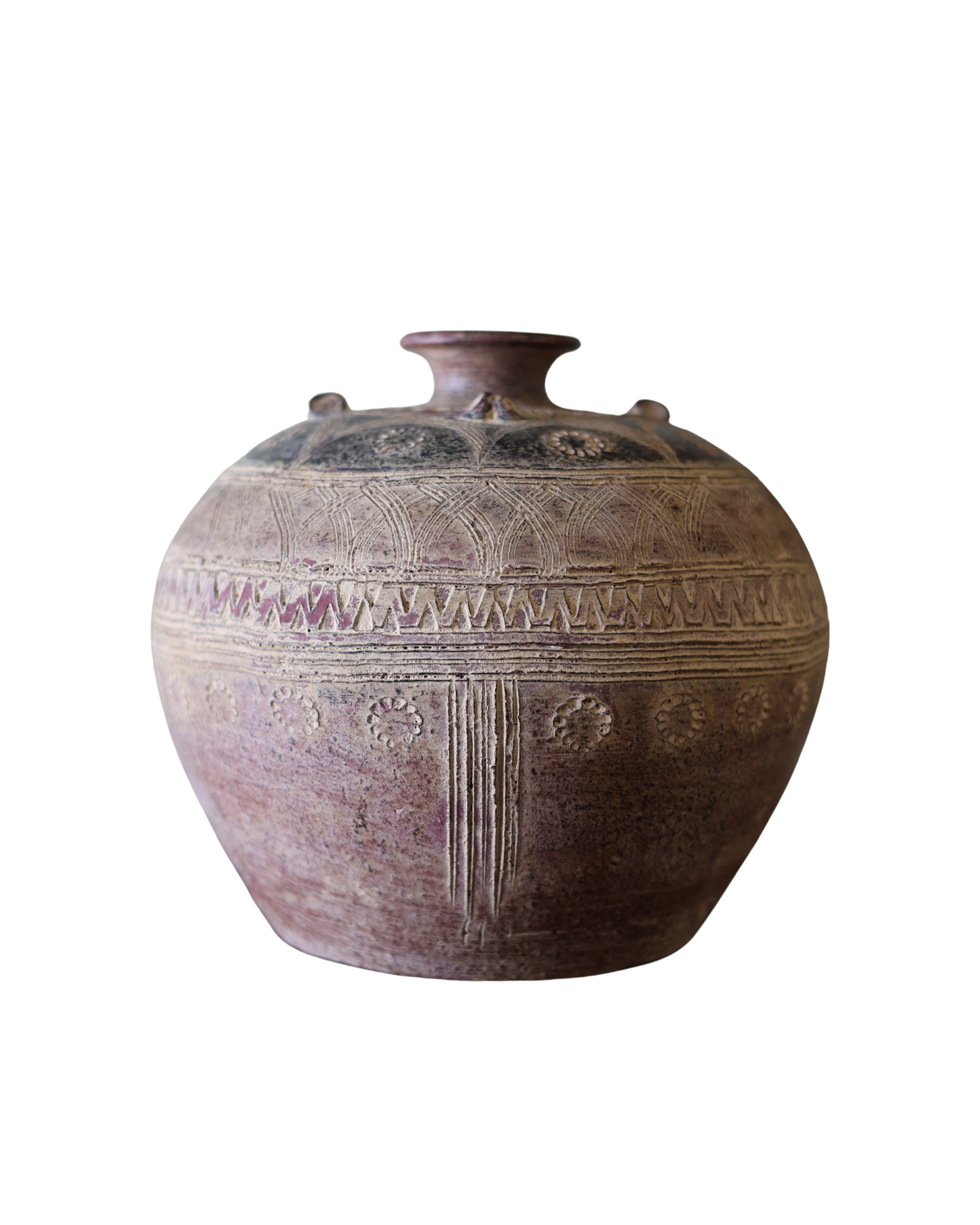 Terracotta Decorative Vessel