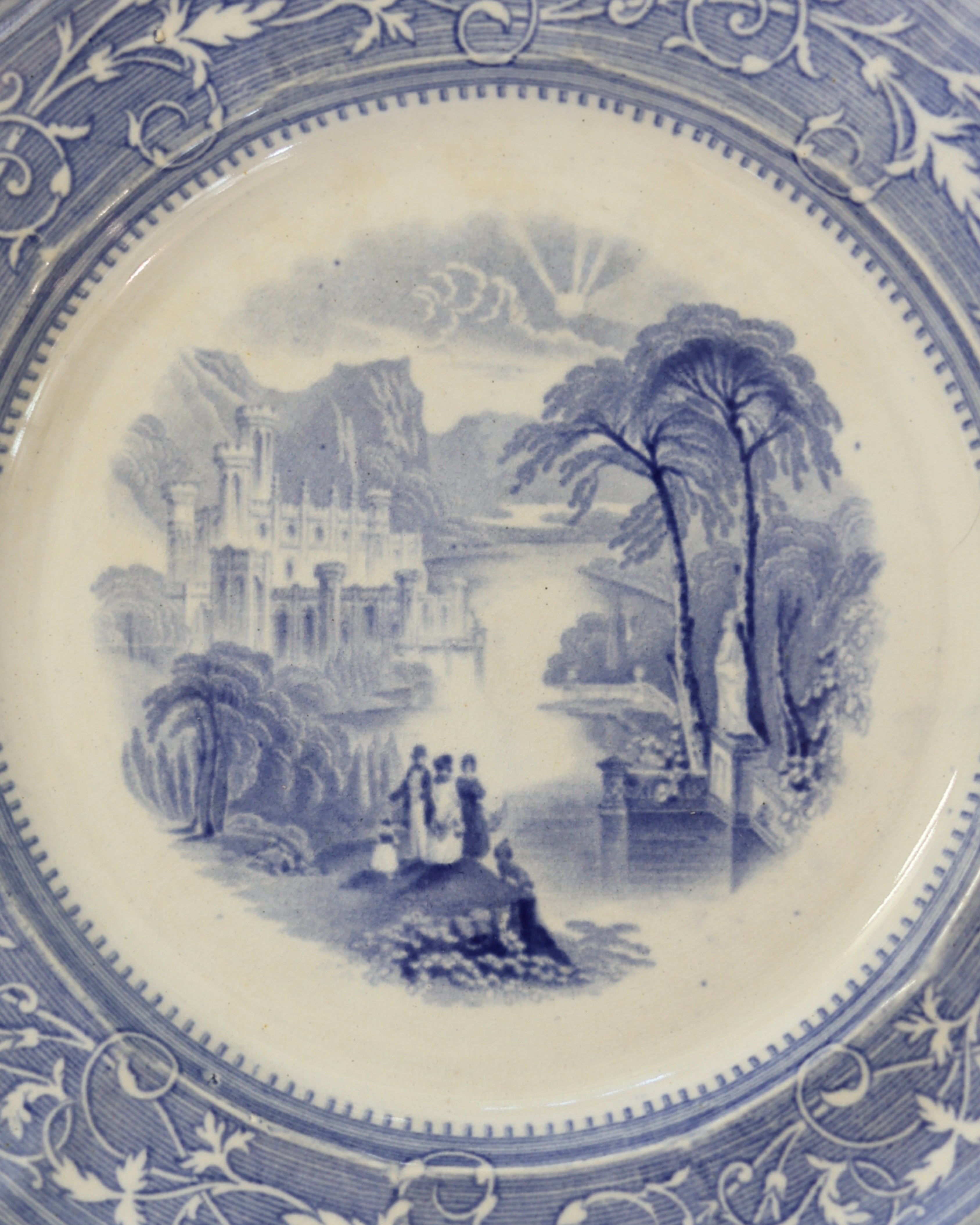 E. Challinor & Co. "Egina" Luncheon Plate-3