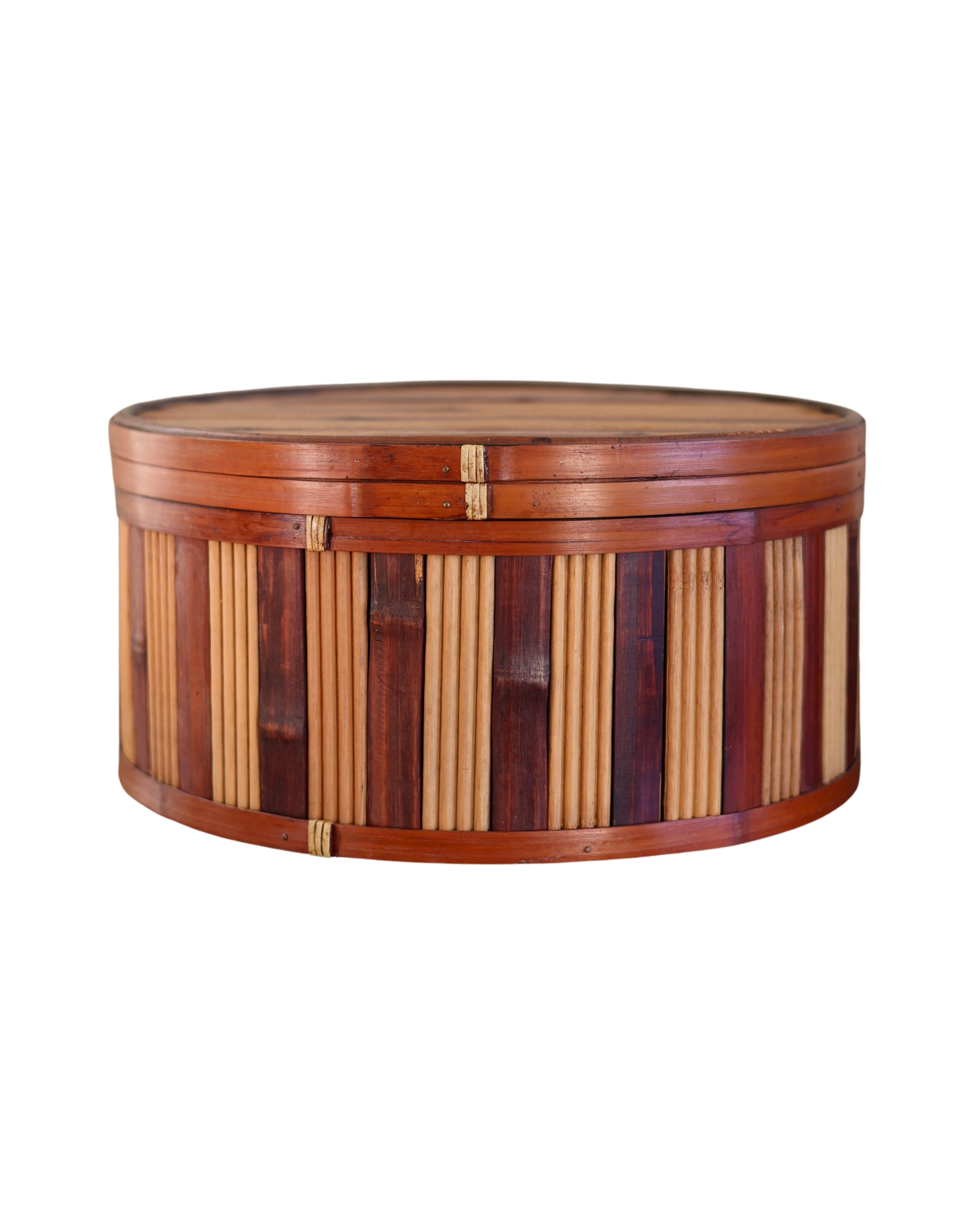 Pencil Reed Wood Storage Box-1