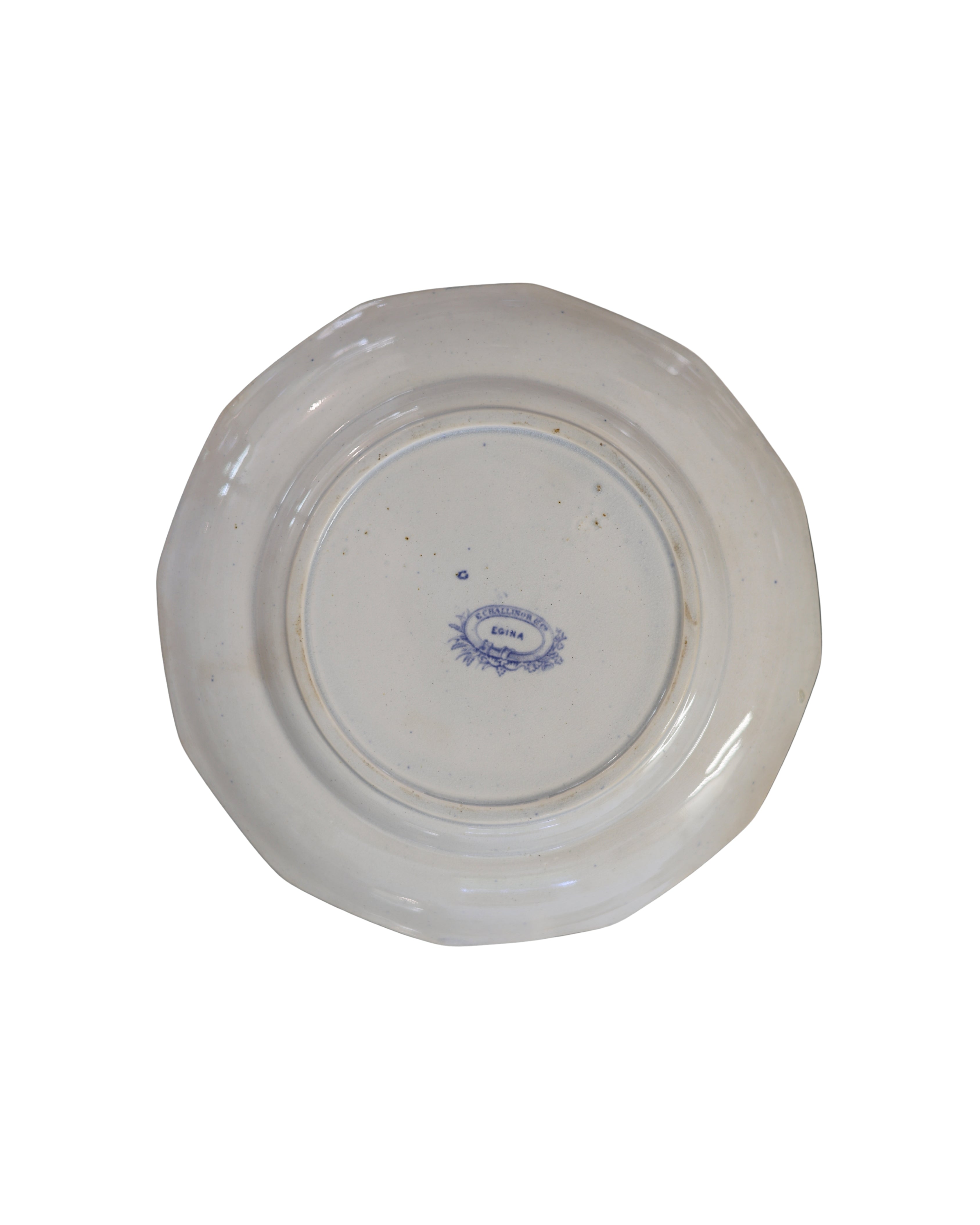 E. Challinor & Co. "Egina" Luncheon Plate-2