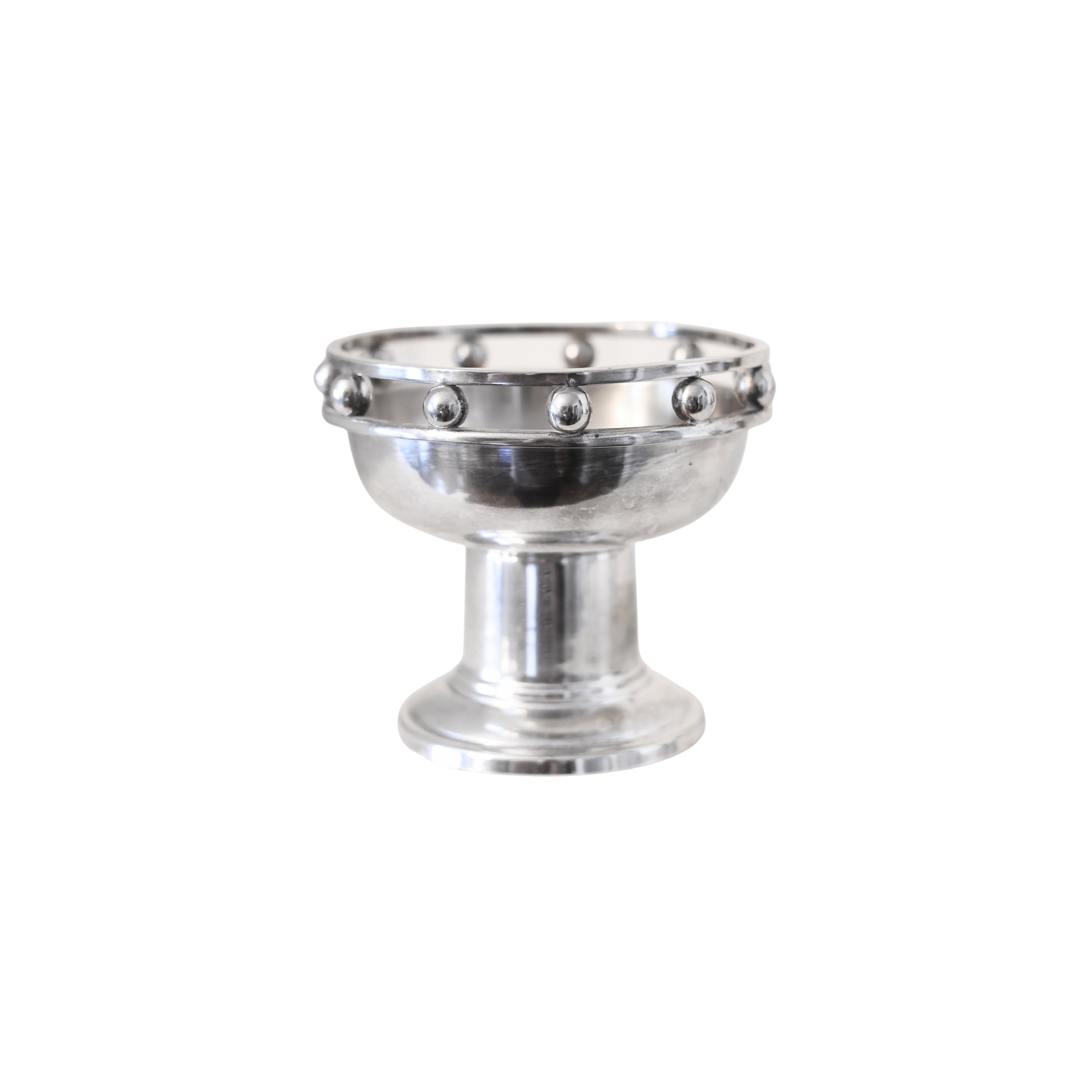Larry Laslo Silver Plated Pedestal Bowl
