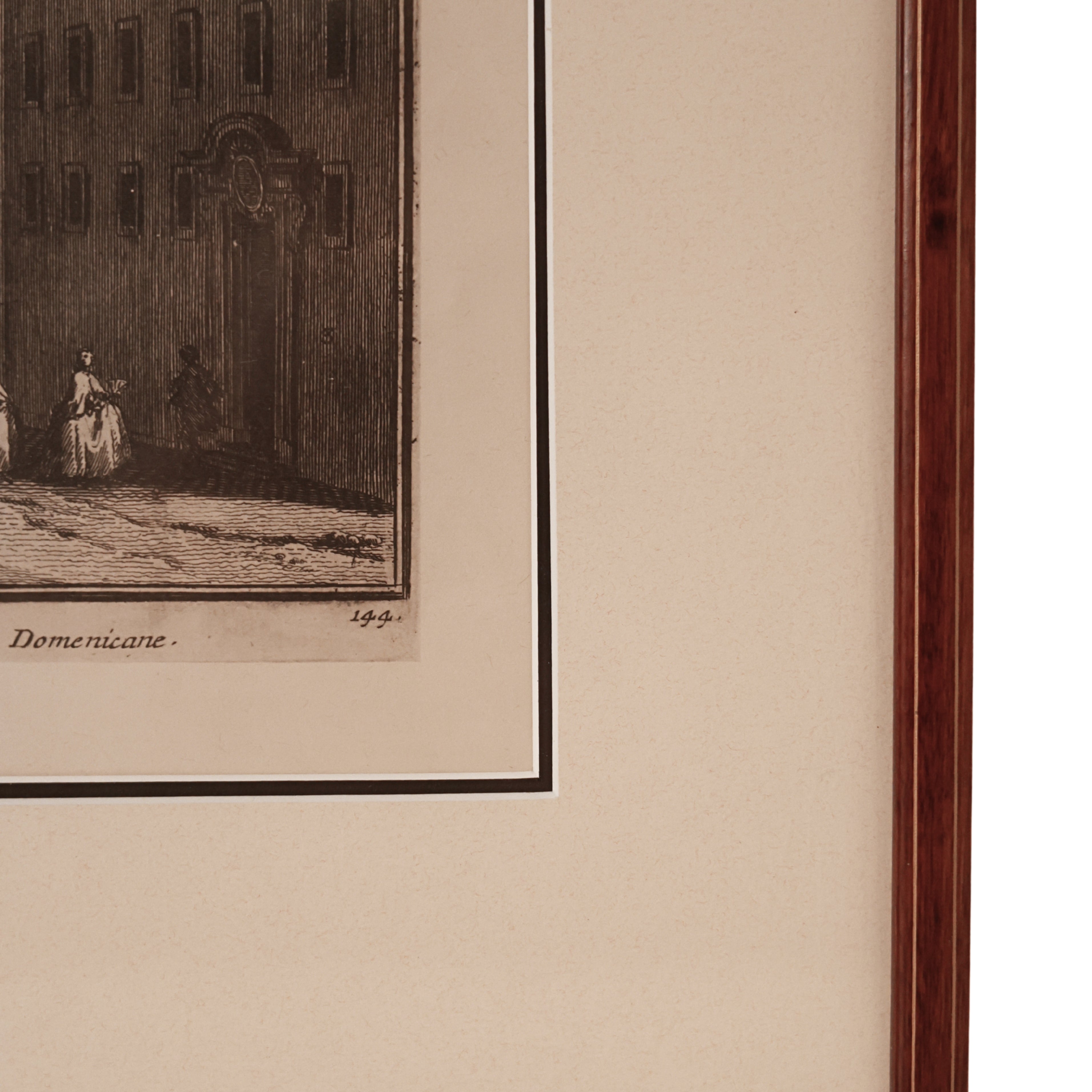 Architectural Print After Giovanni Battista Vasi, Rome