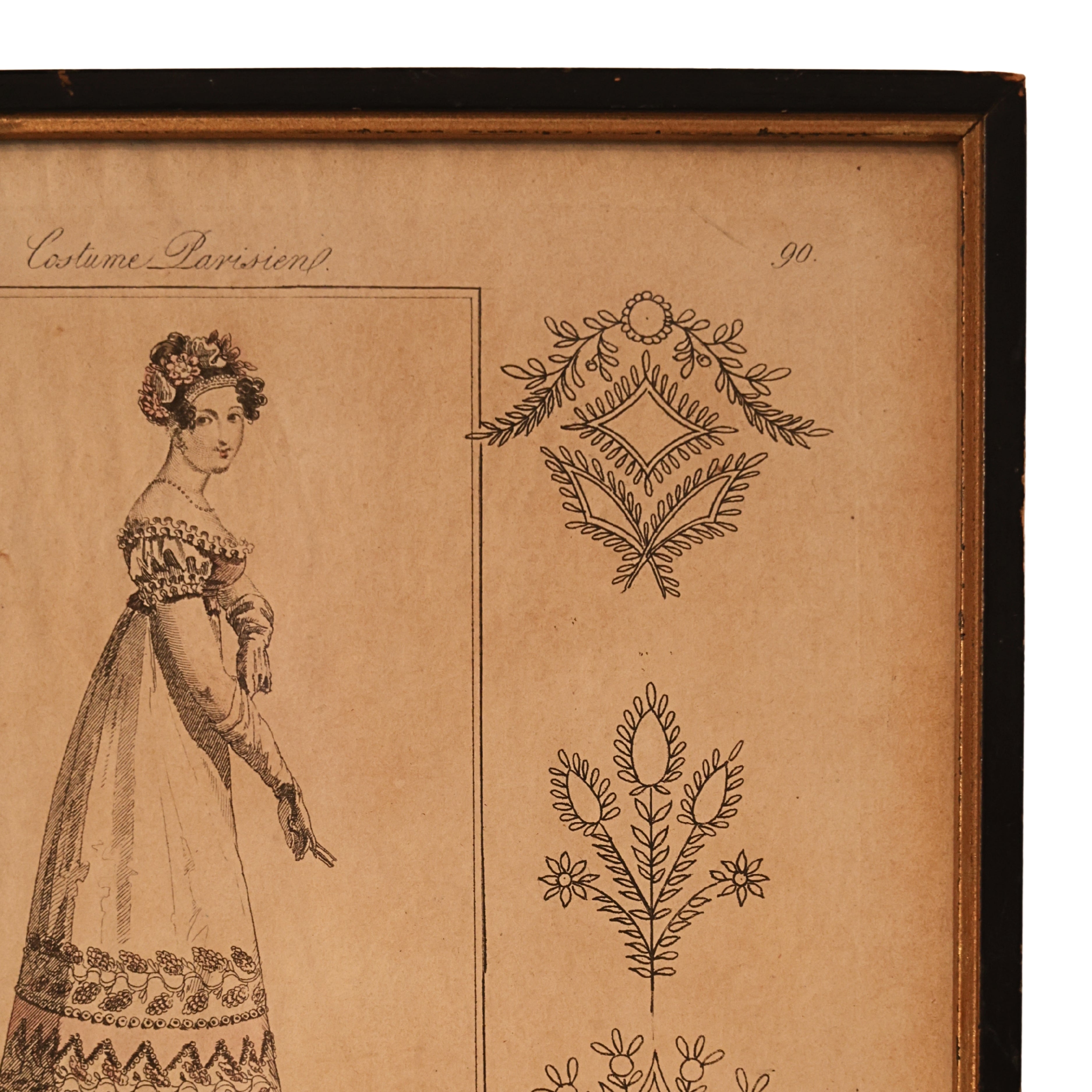 “Costume Parisien” French Fashion Engraving