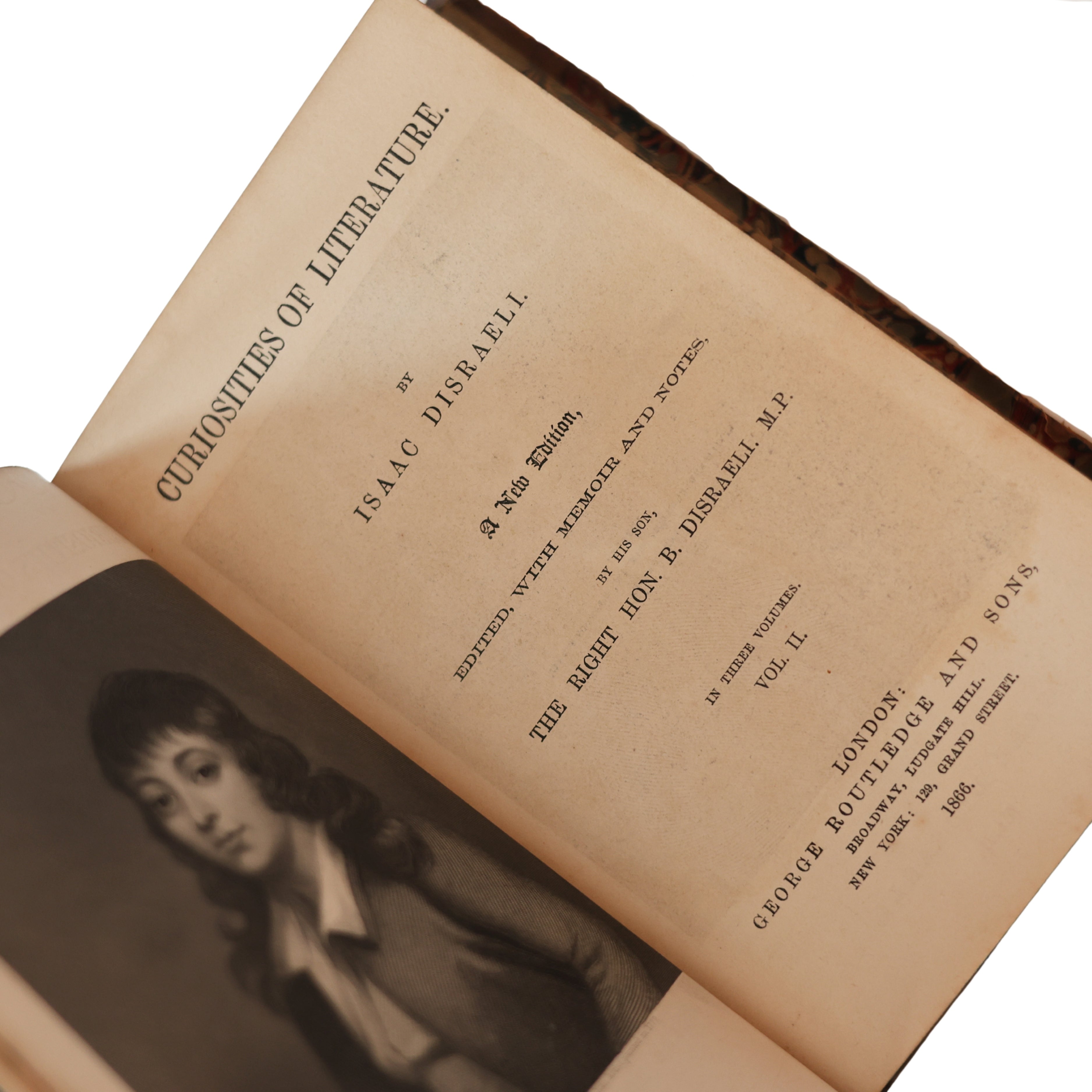 c. 1860s Works of Benjamin Disraeli