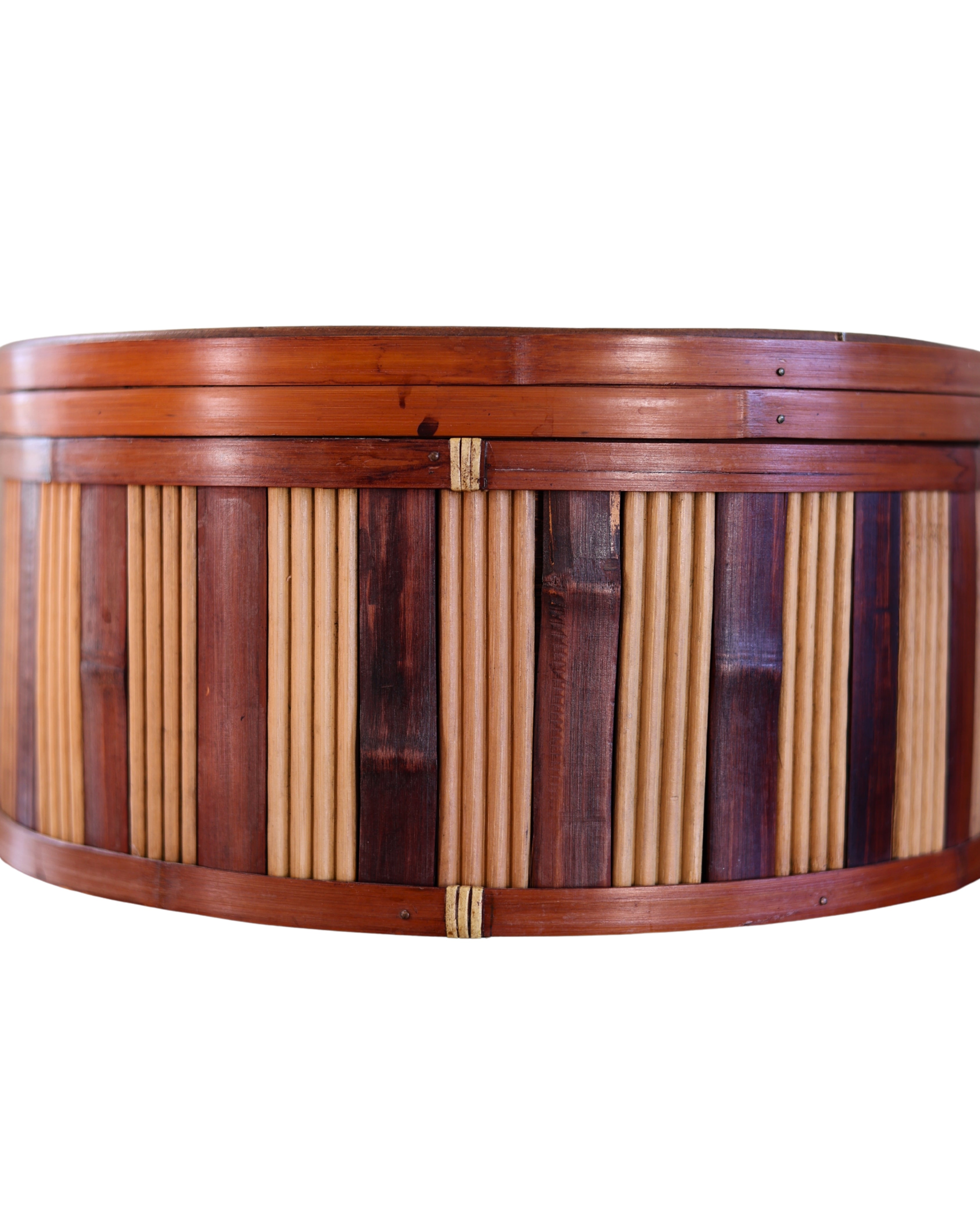 Pencil Reed Wood Storage Box-4