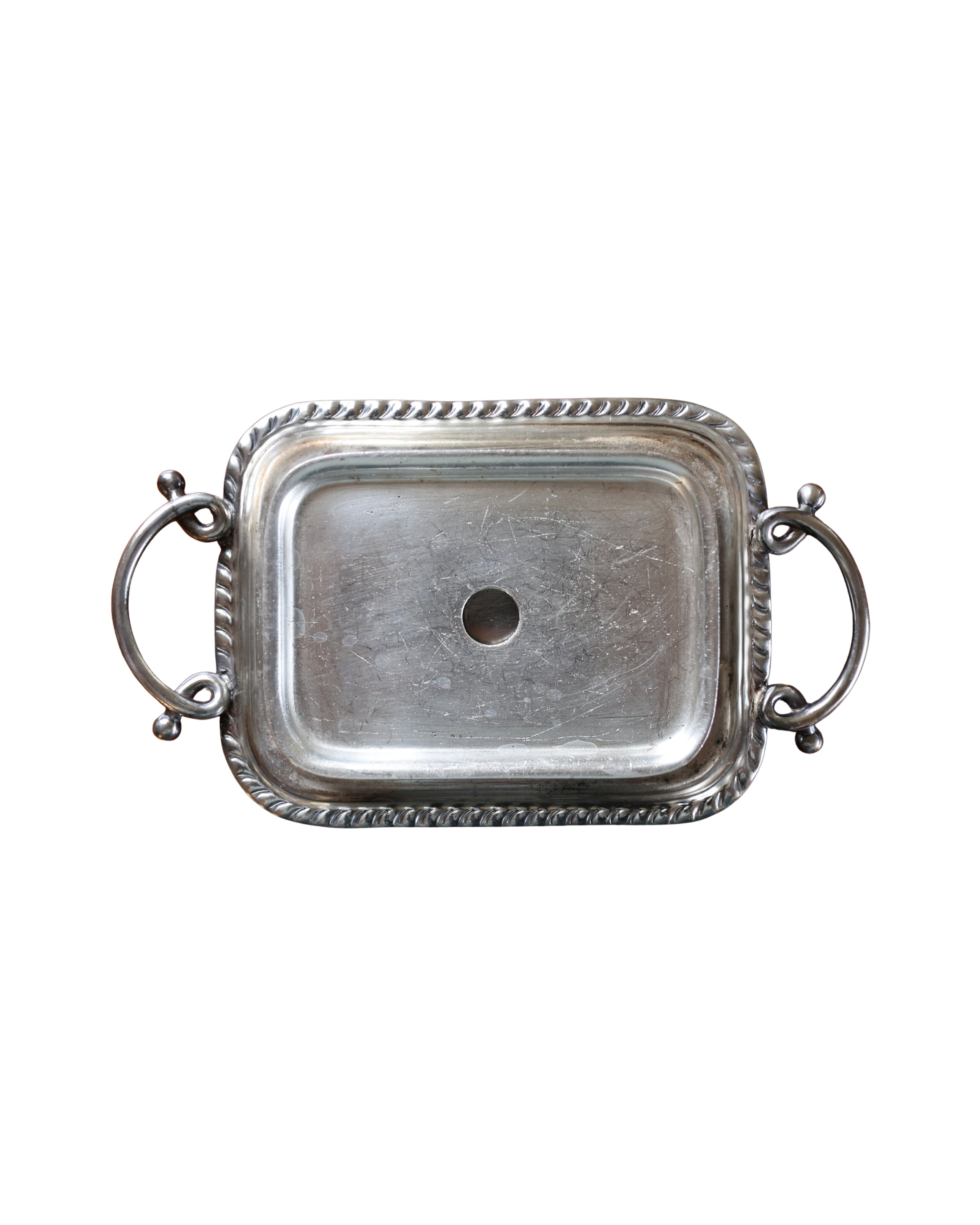 Barbour Silver Co. Floral Butter Dish-6
