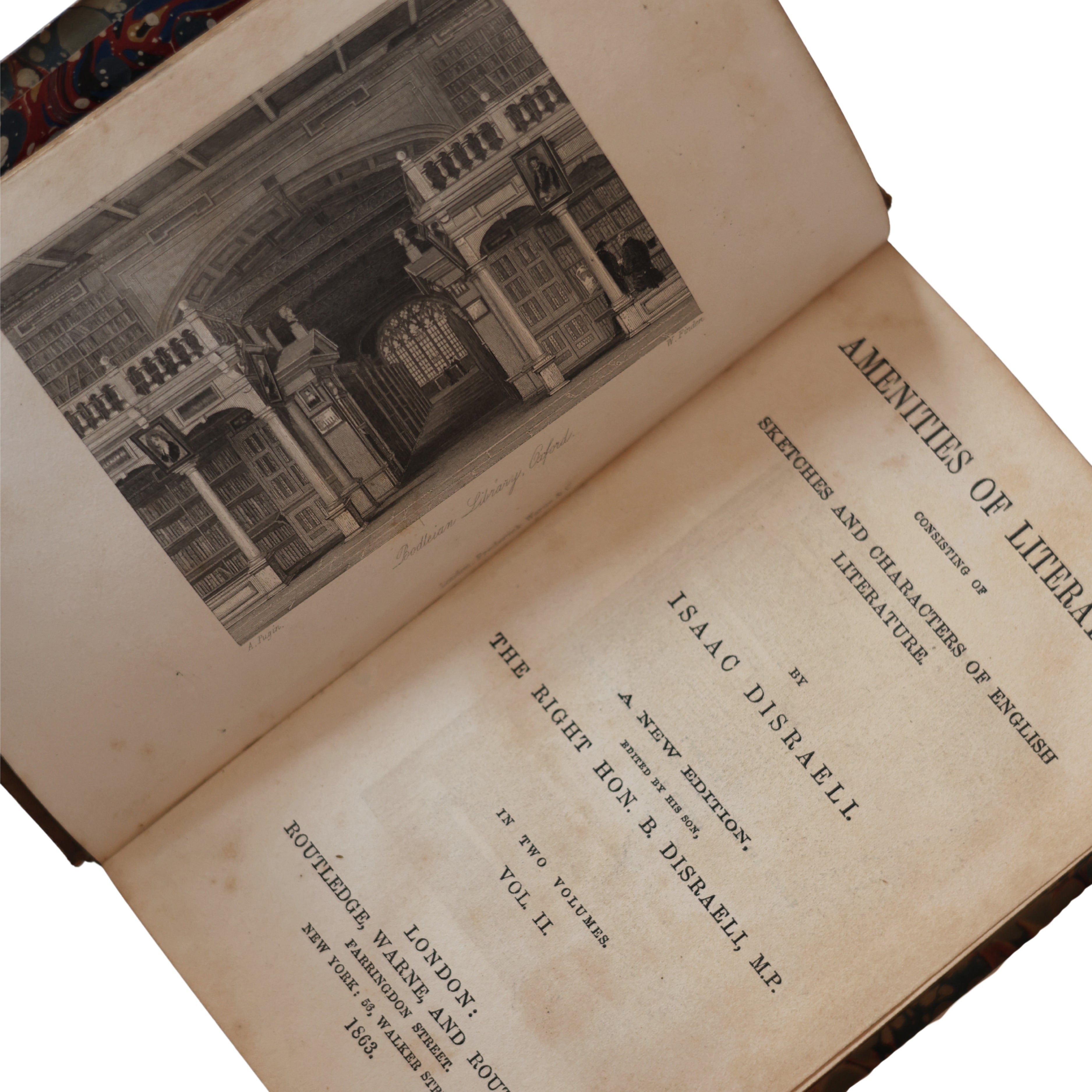 c. 1860s Works of Benjamin Disraeli