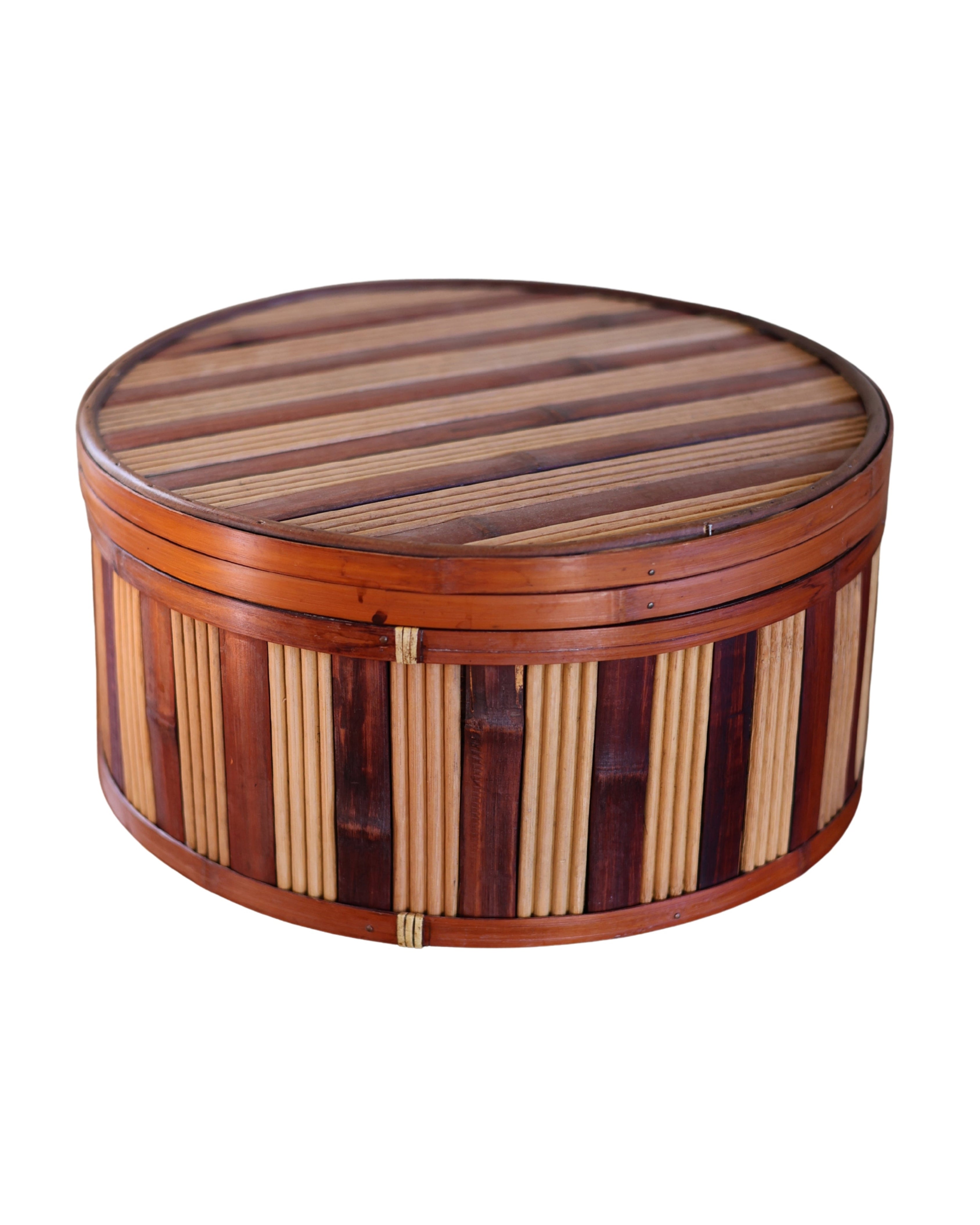 Pencil Reed Wood Storage Box-5