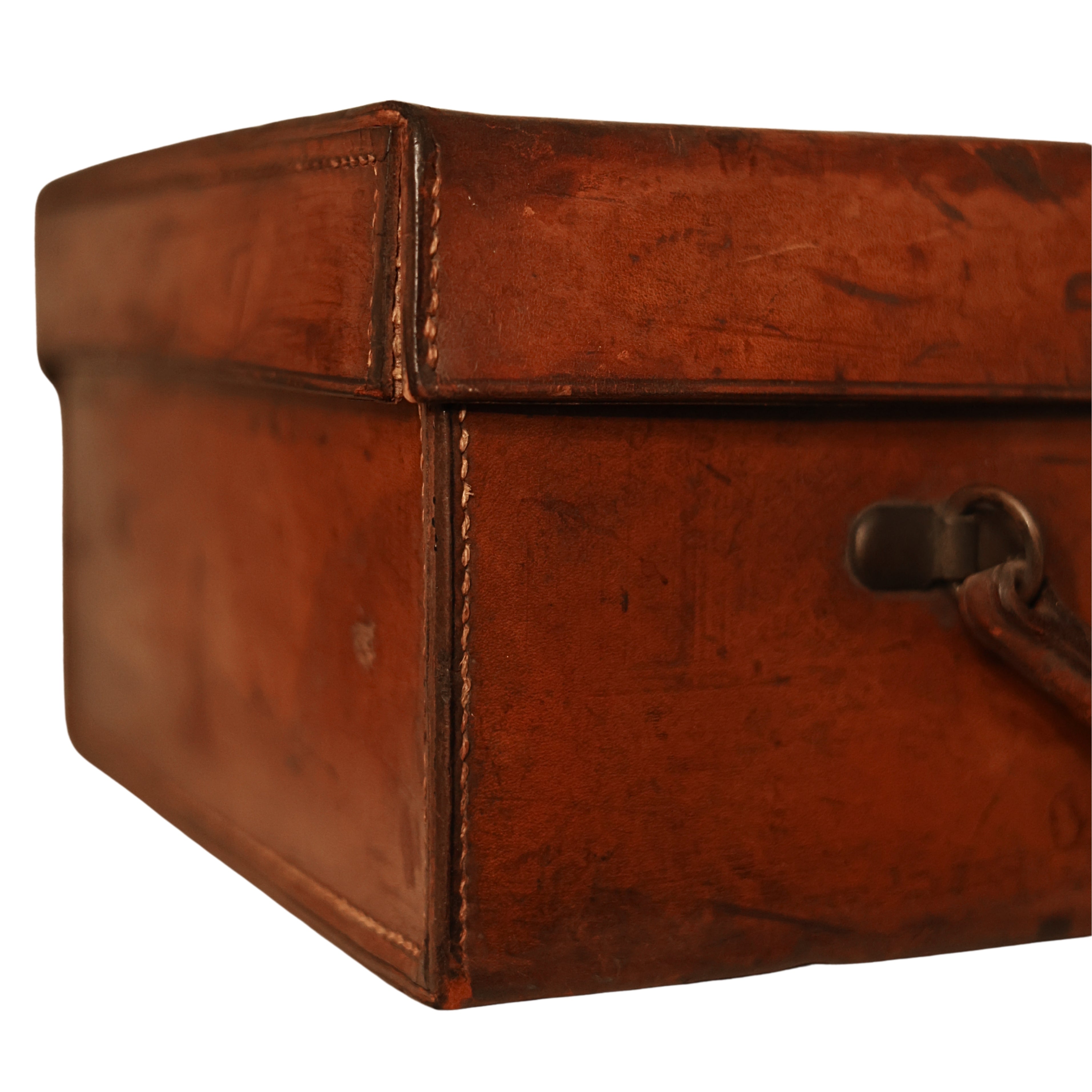 English Gentleman’s Leather Dressing Suitcase