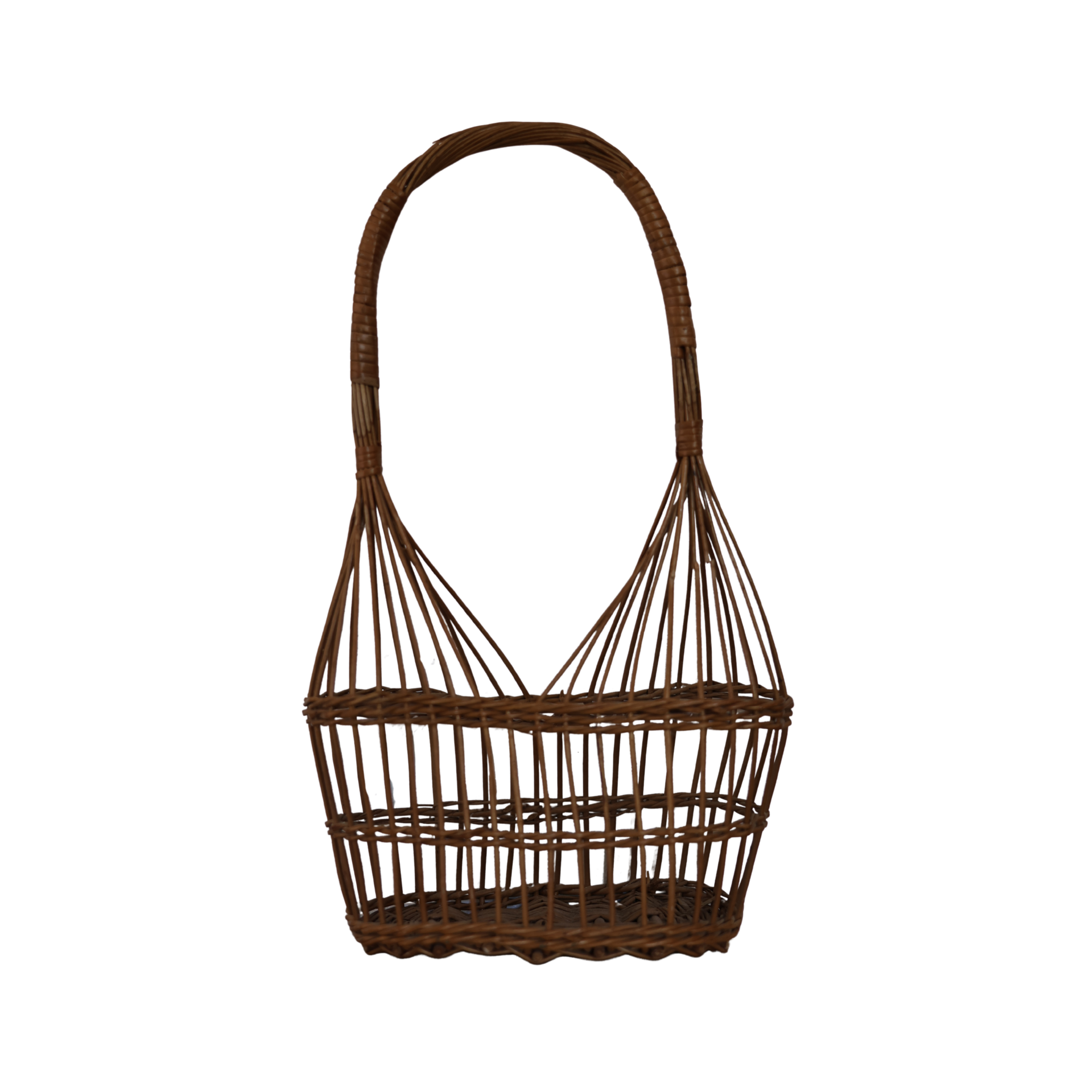 Open Weave Purse Basket