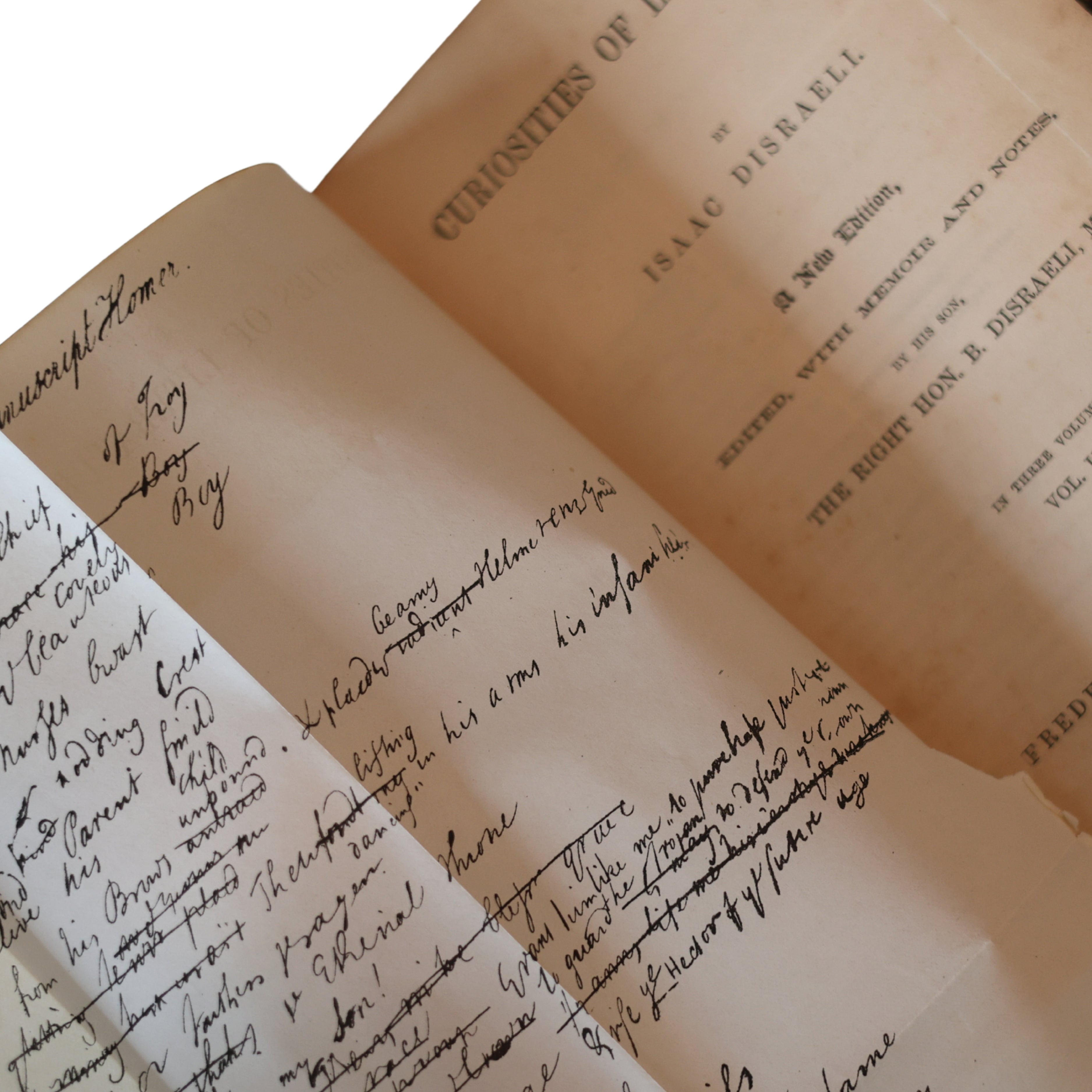 c. 1860s Works of Benjamin Disraeli