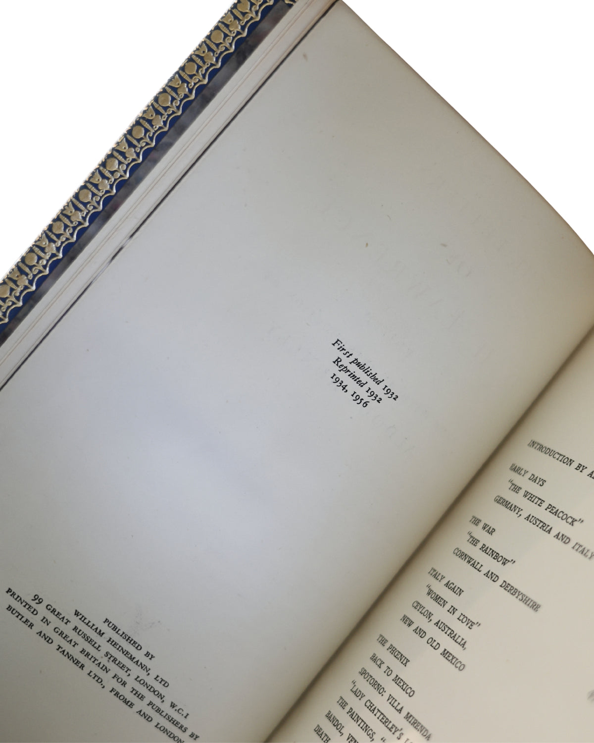 The Letters of D. H. Lawrence, Fine Binding by Frost & Co., 1956-3