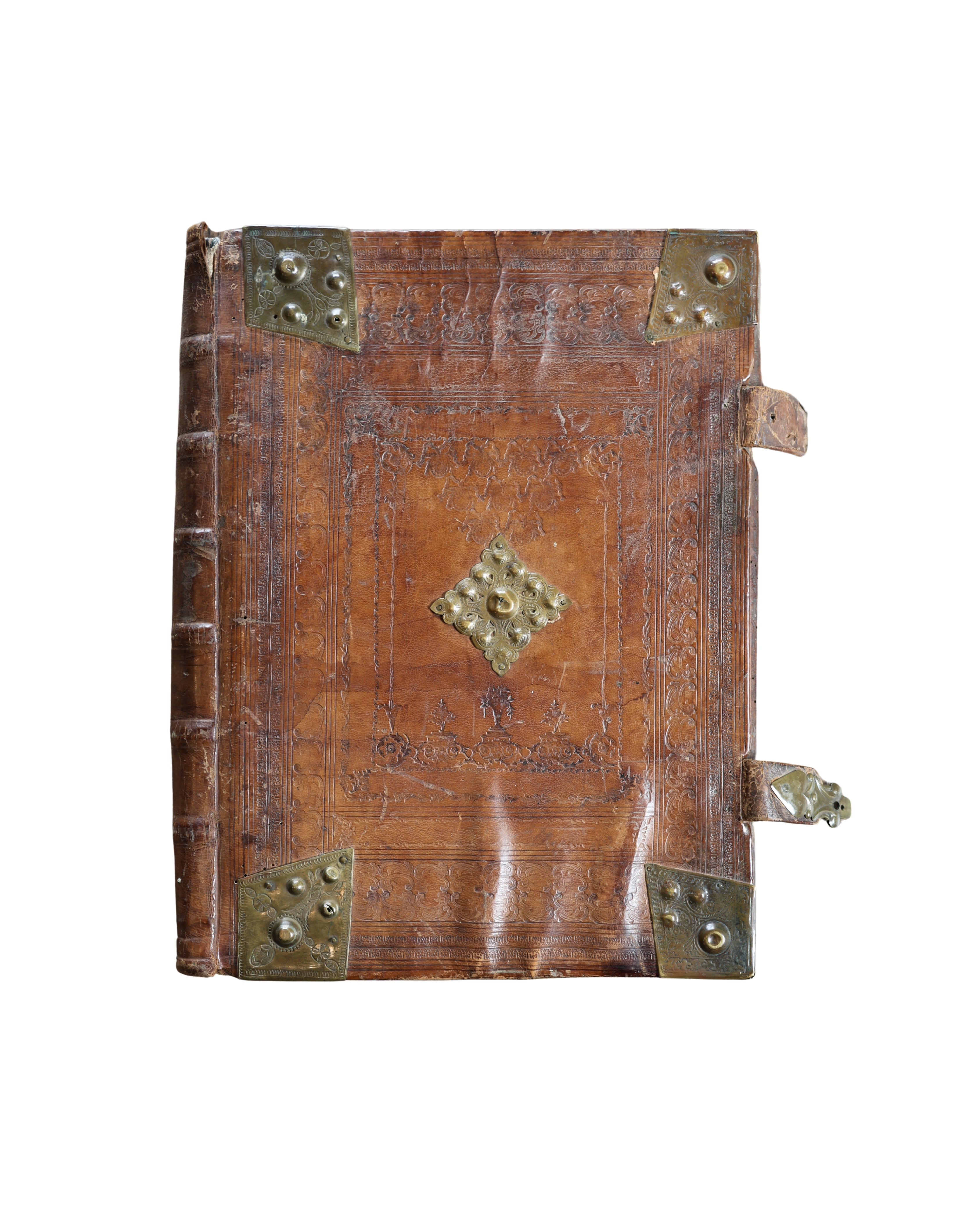 Early Leather Folio Binding-1