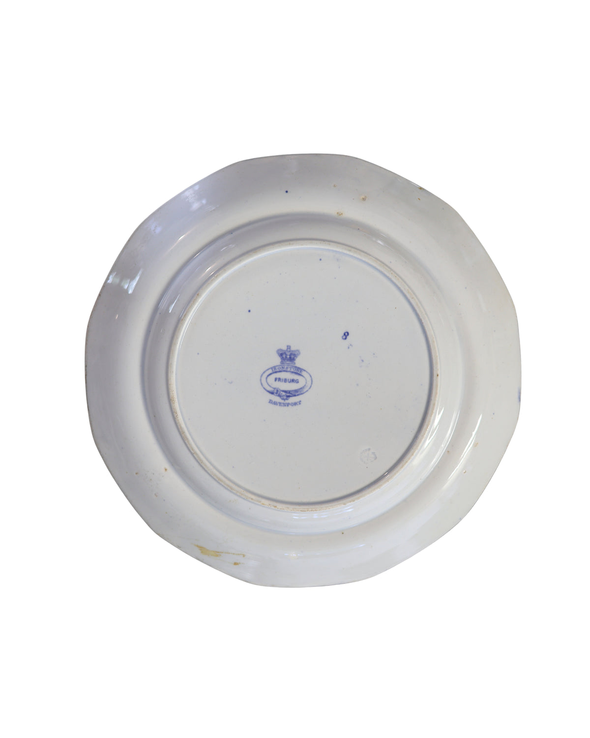 Davenport "Friburg" Dinner Plate, c. 1852-3