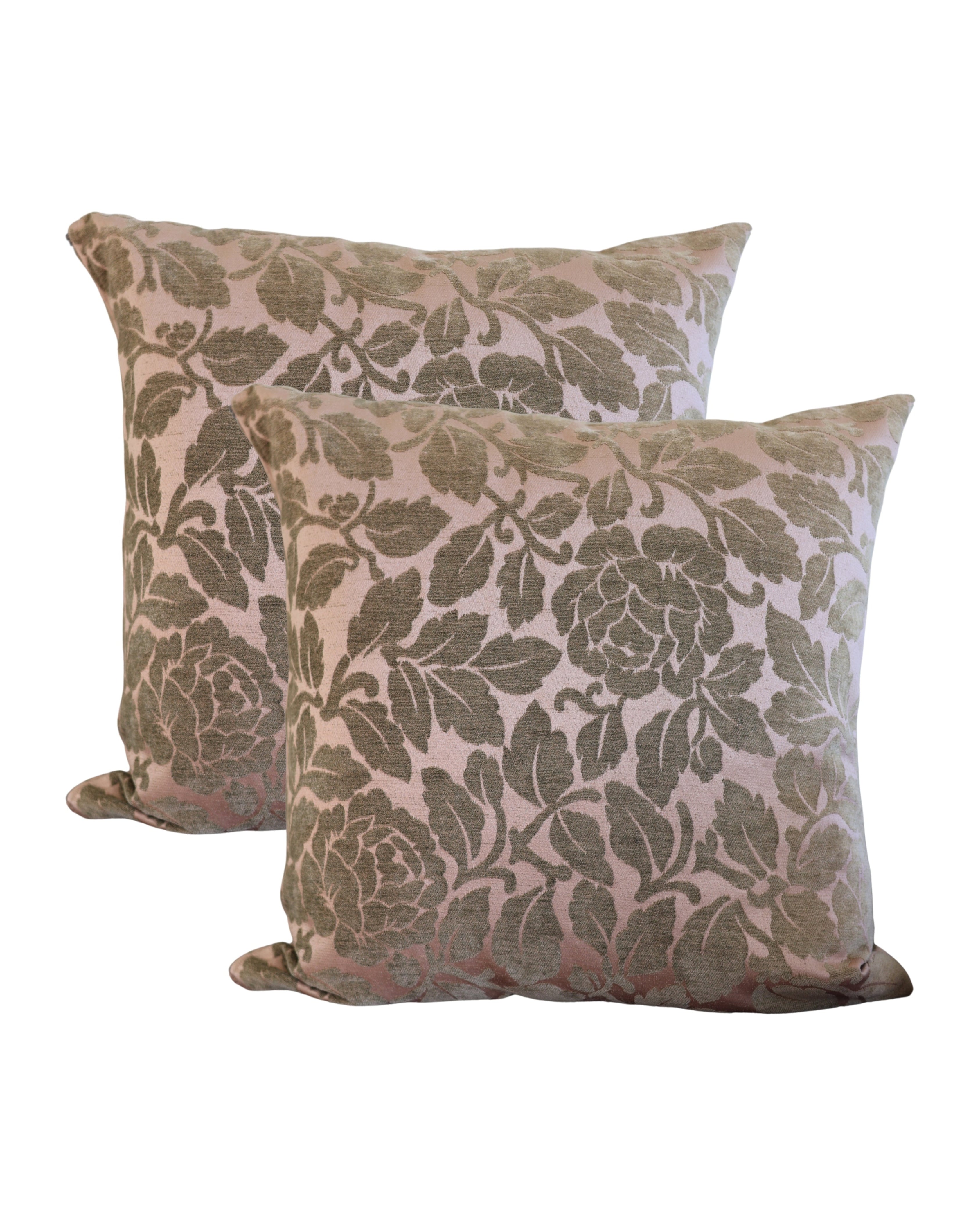 Newport Floral Damask Pillows-2