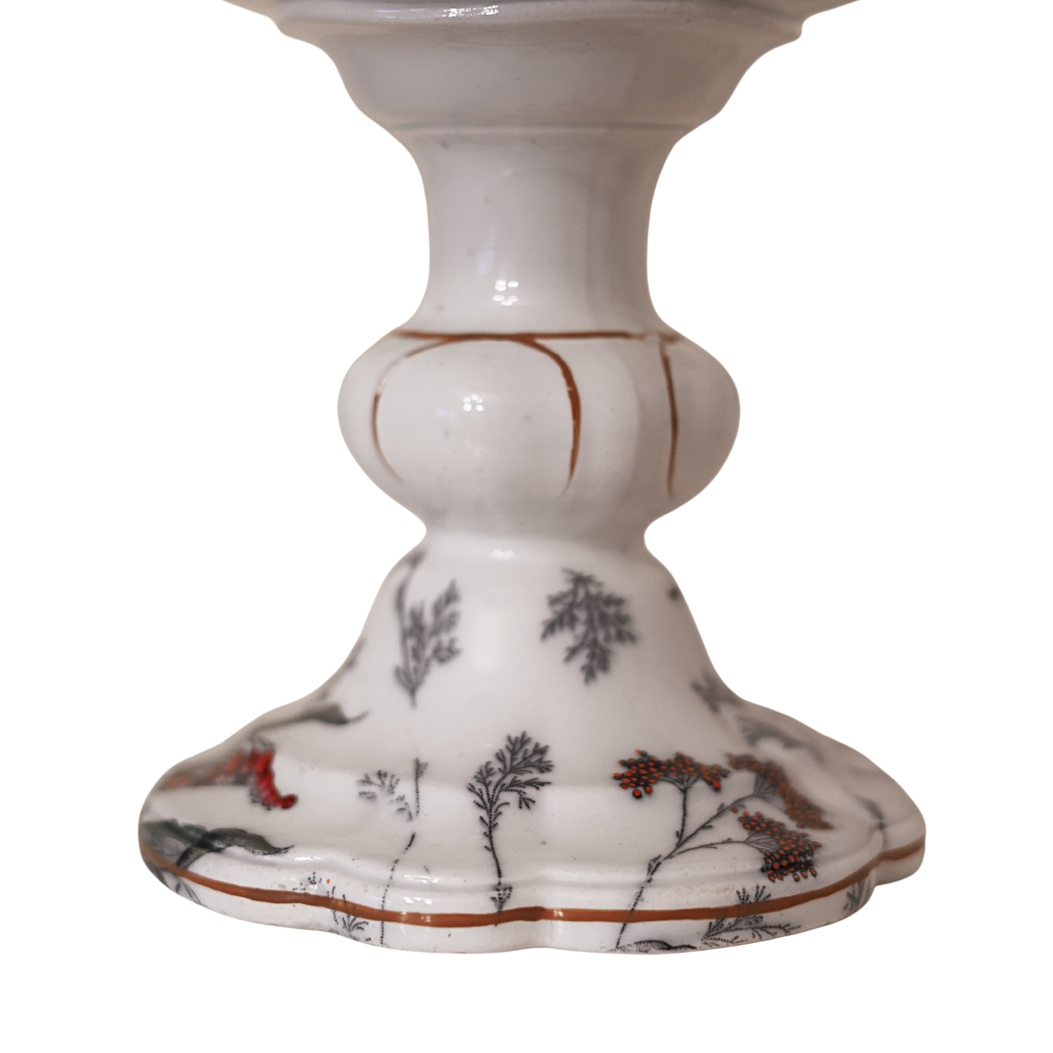 E. J. Ridgway Pedestal Dish in the Alba Pattern