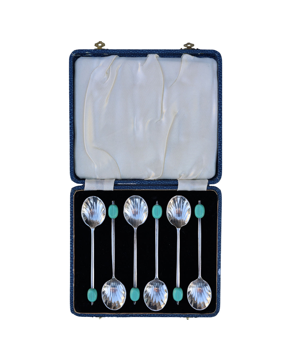 Art Deco Coffee-Bean Demitasse Spoons-2