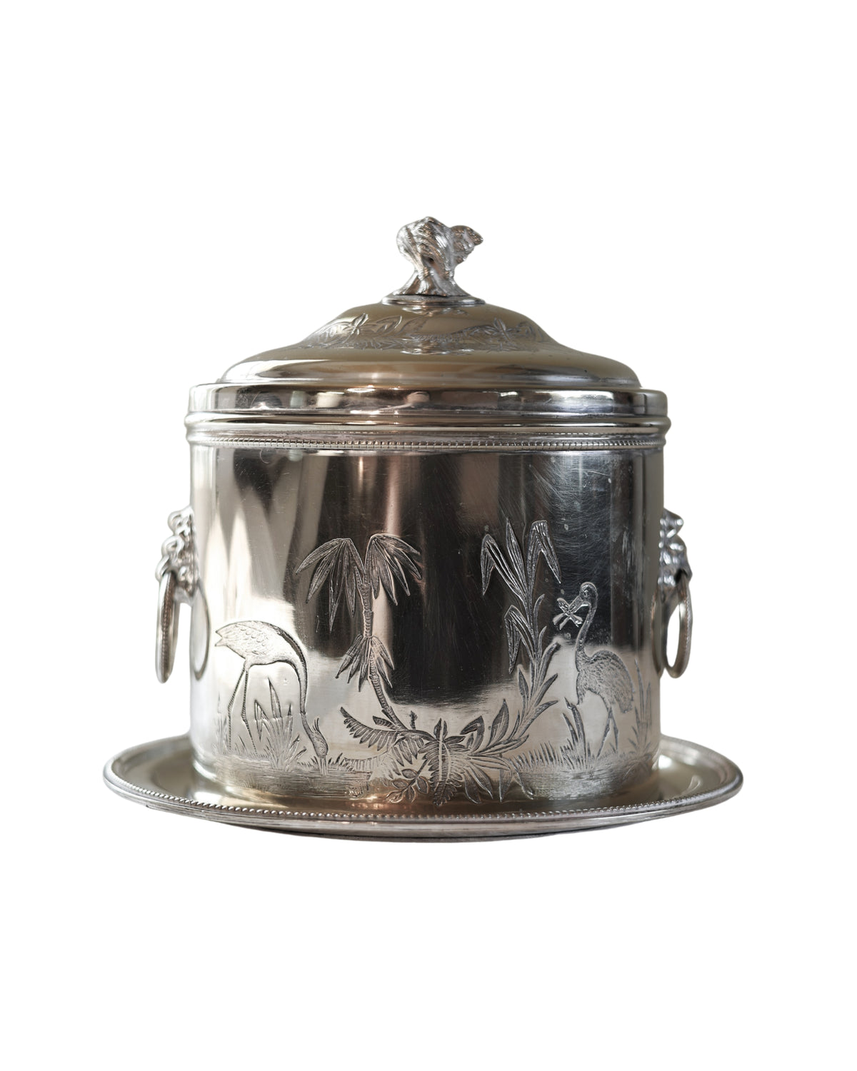Deykin & Sons Chinoiserie Biscuit Box-1