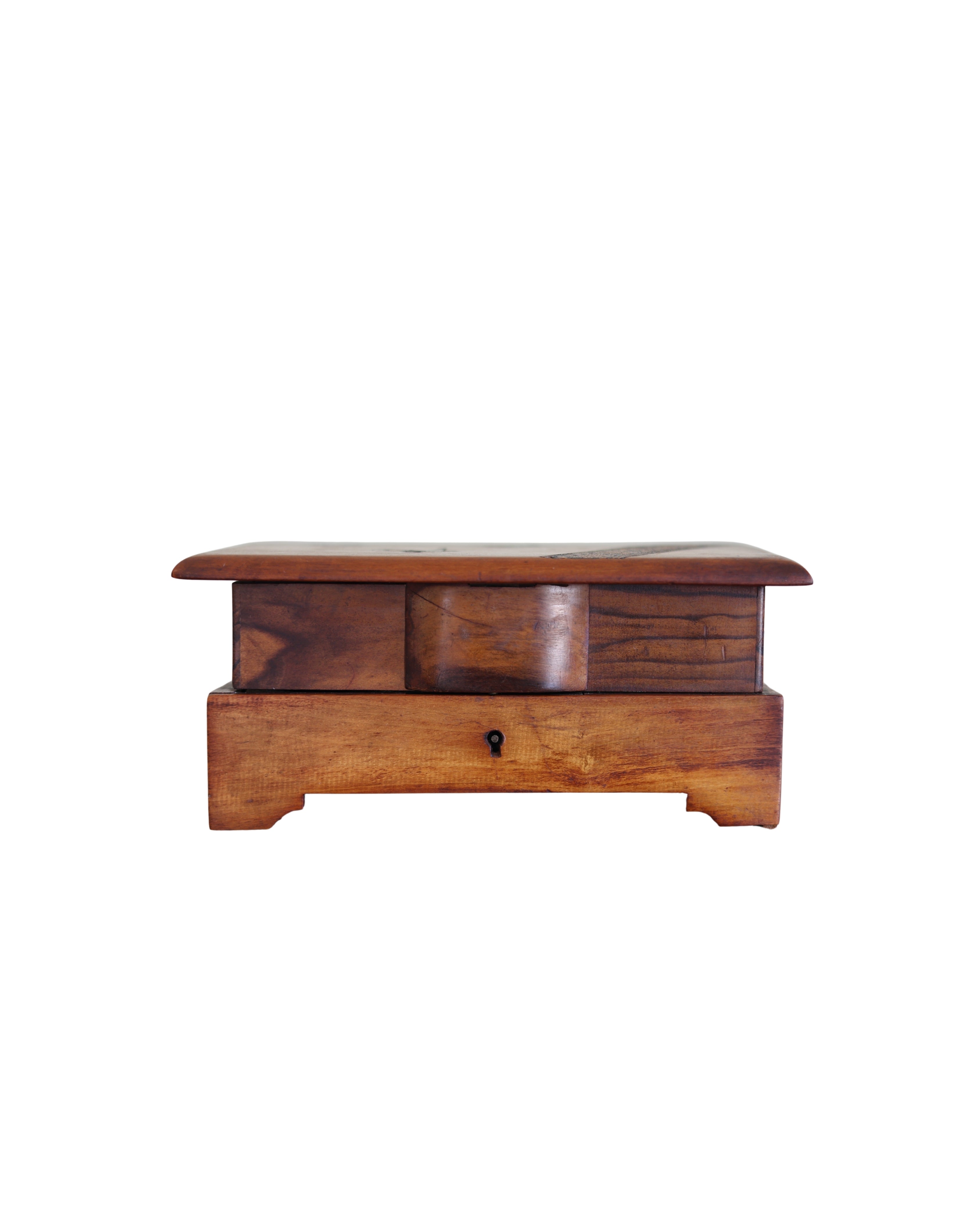 Olive Wood Micro-Mosaic Puzzle Box-1