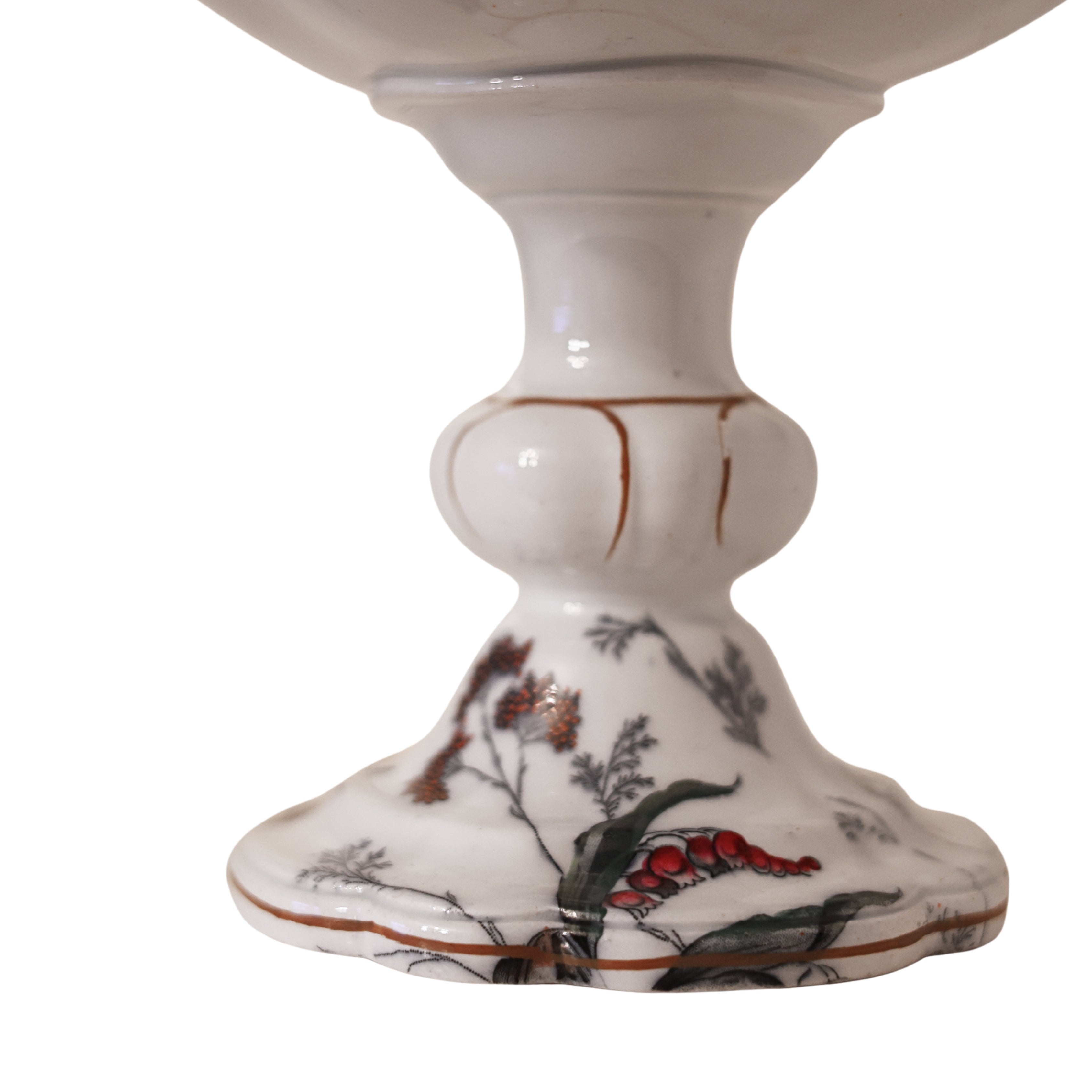 E. J. Ridgway Pedestal Dish in the Alba Pattern