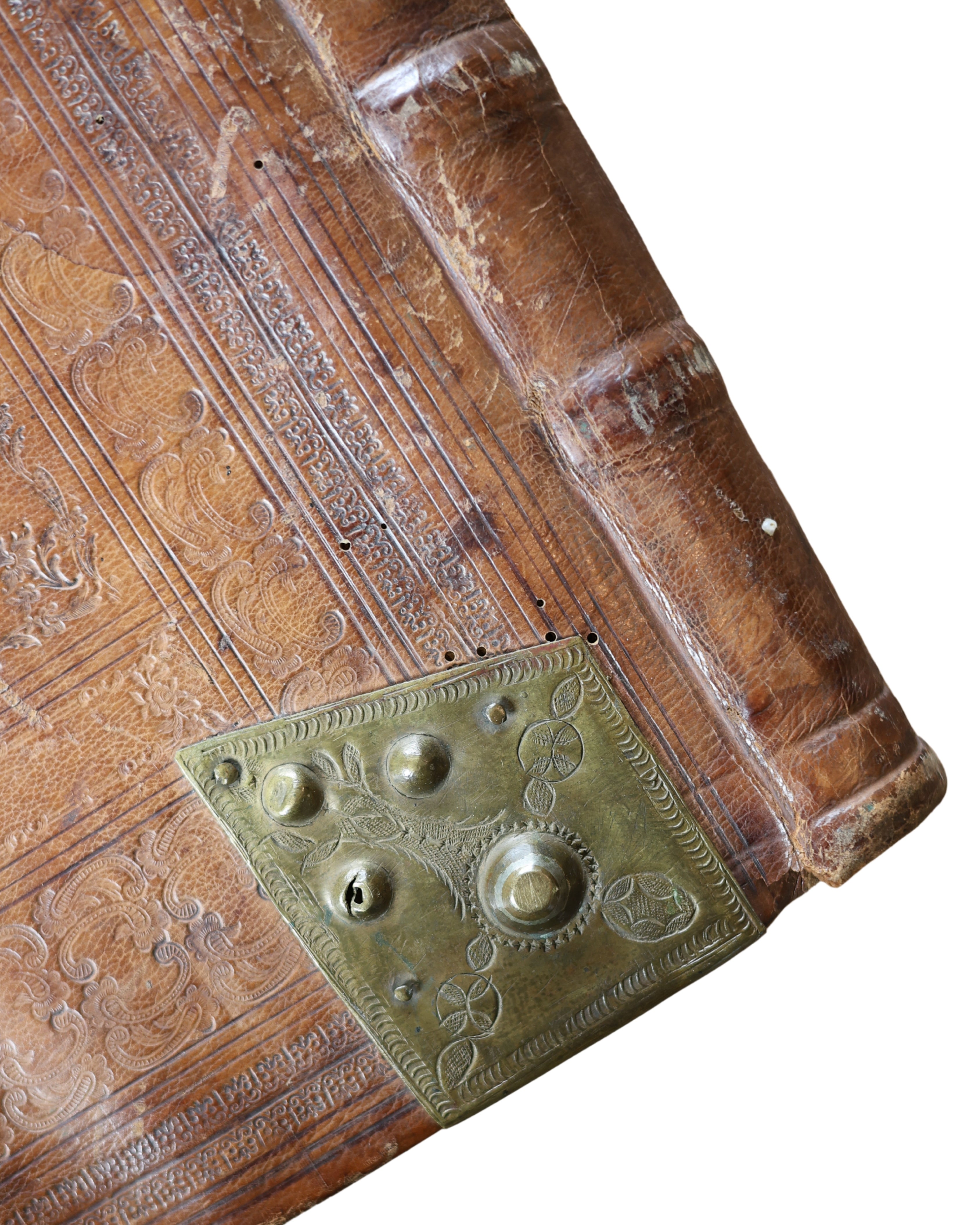 Early Leather Folio Binding-5
