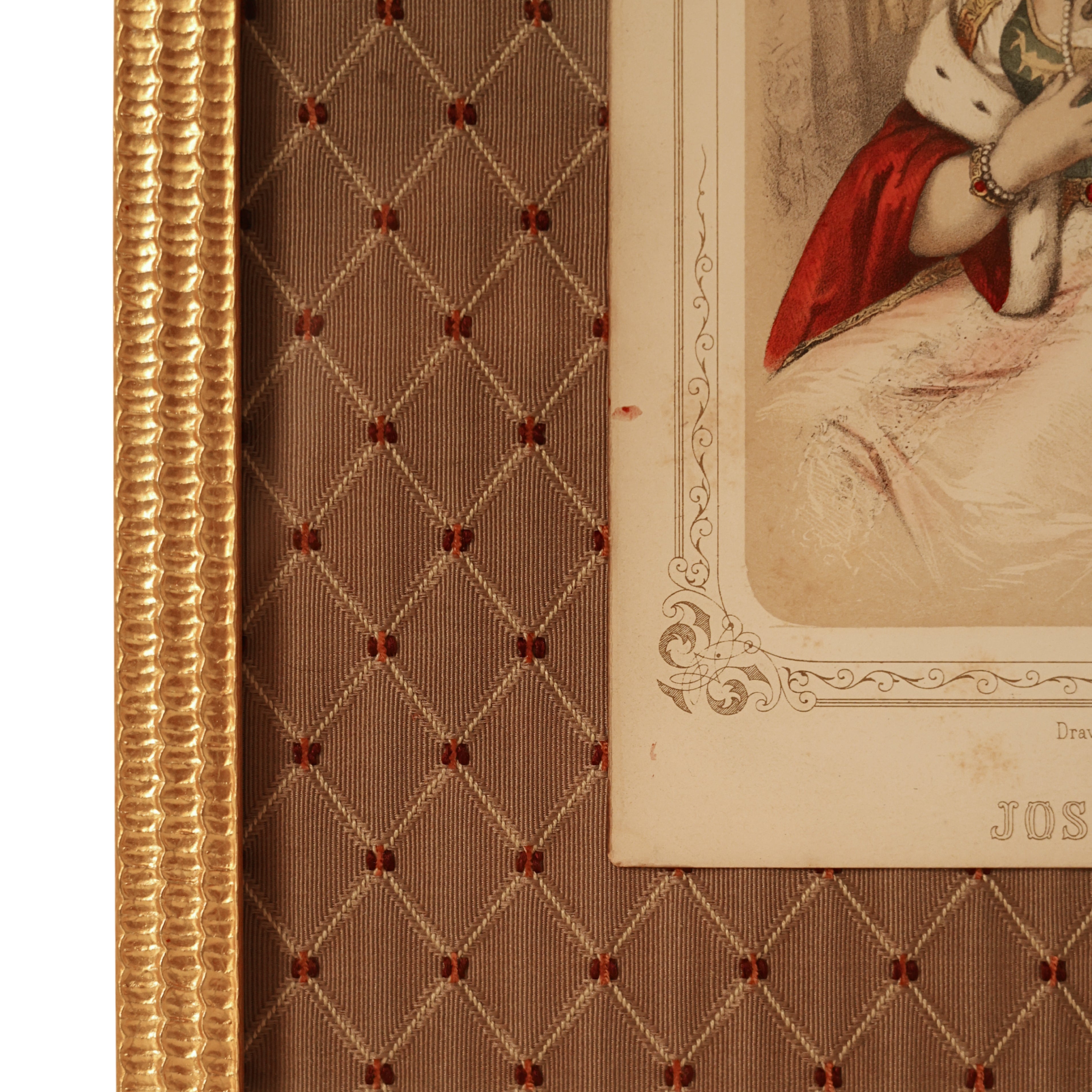 Hand-Colored Engraving of Joséphine