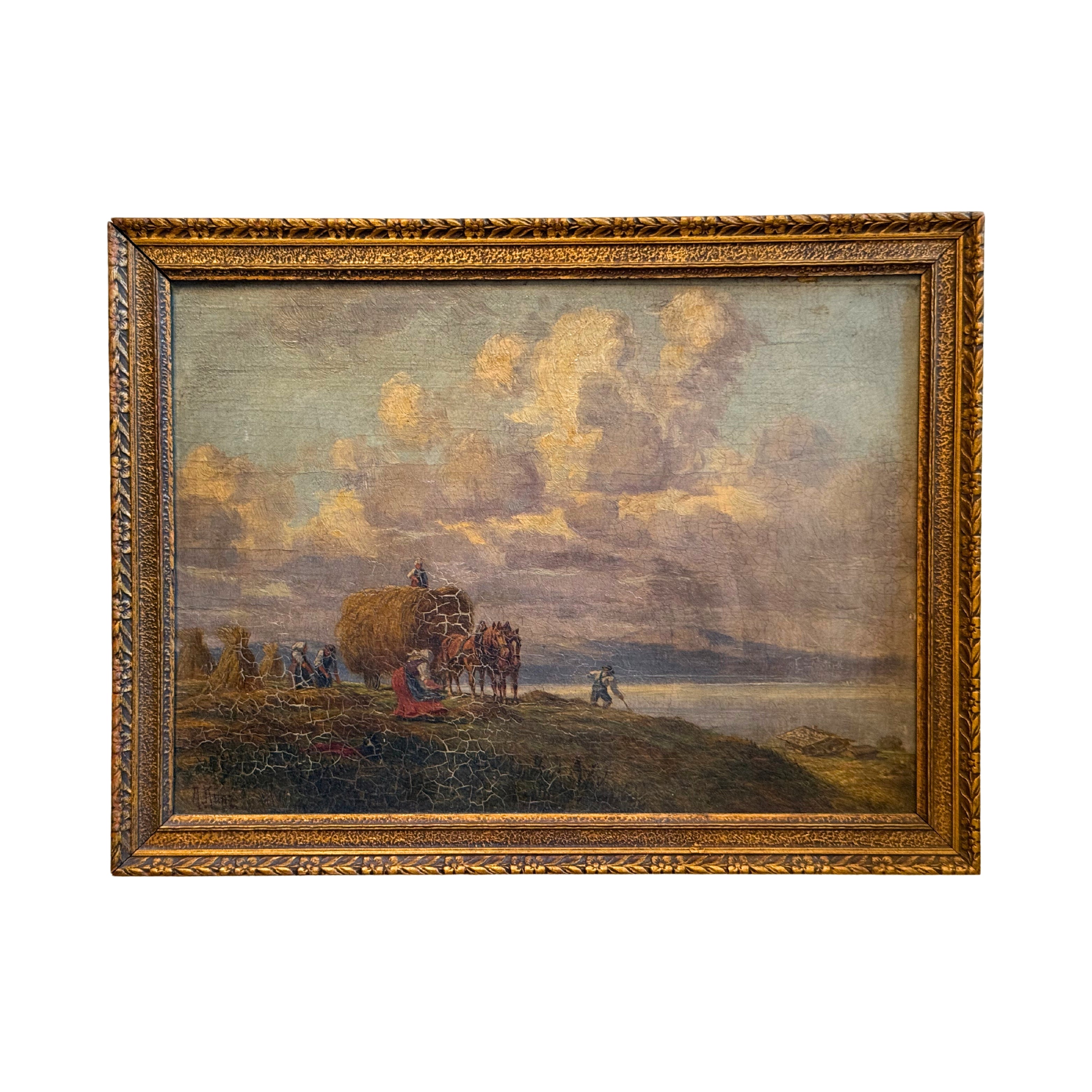 European Pastoral Landscape Painting