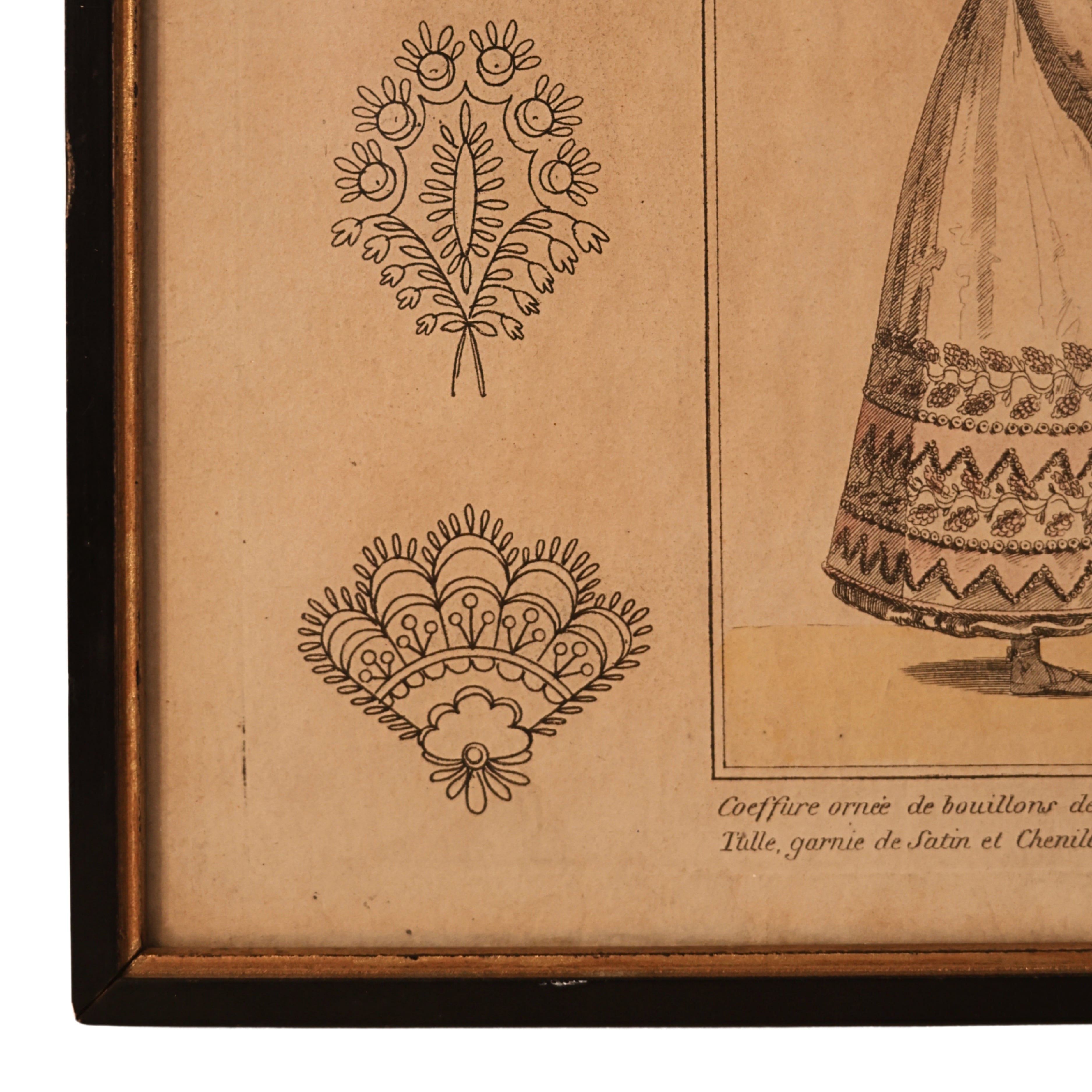 “Costume Parisien” French Fashion Engraving