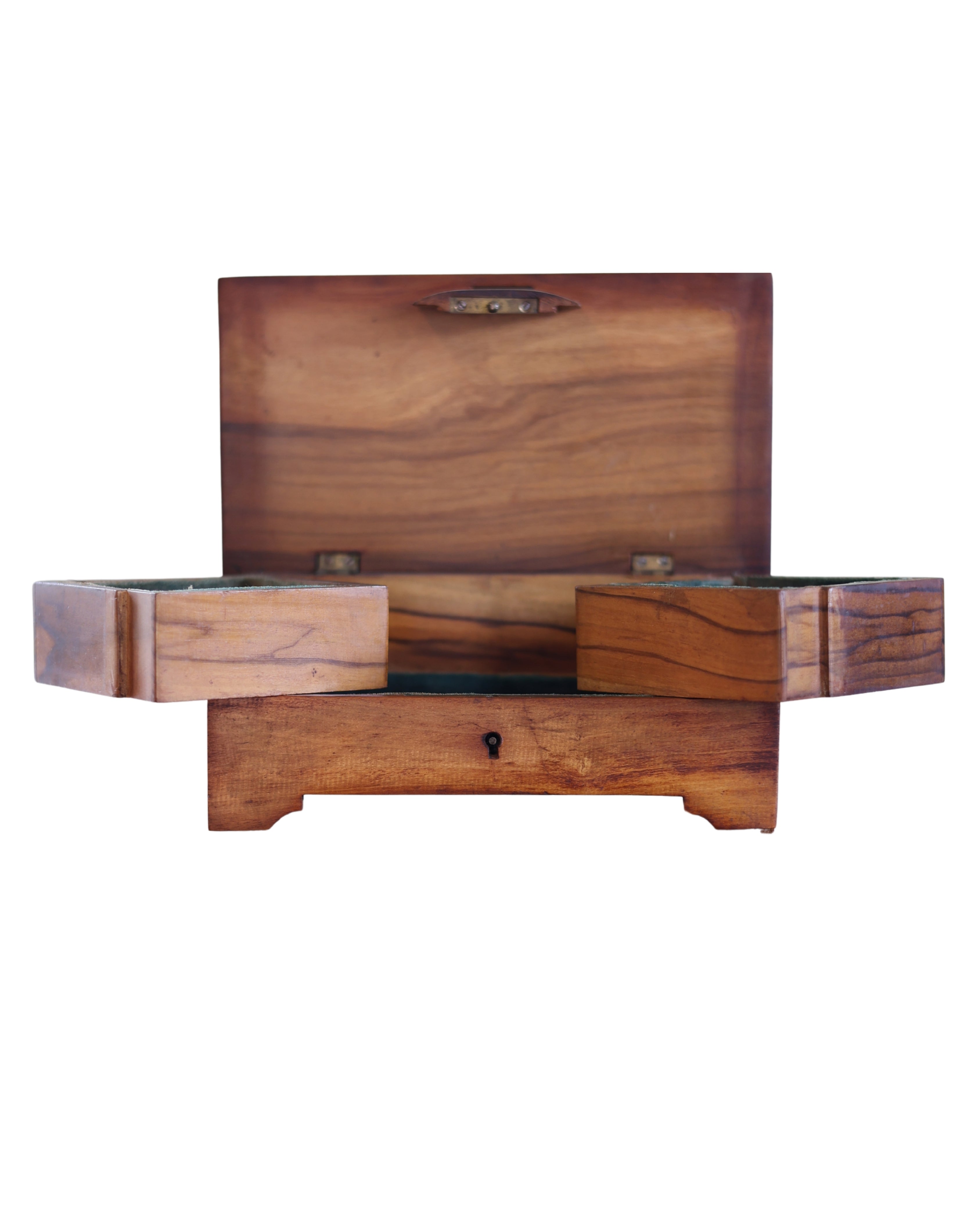 Olive Wood Micro-Mosaic Puzzle Box-2