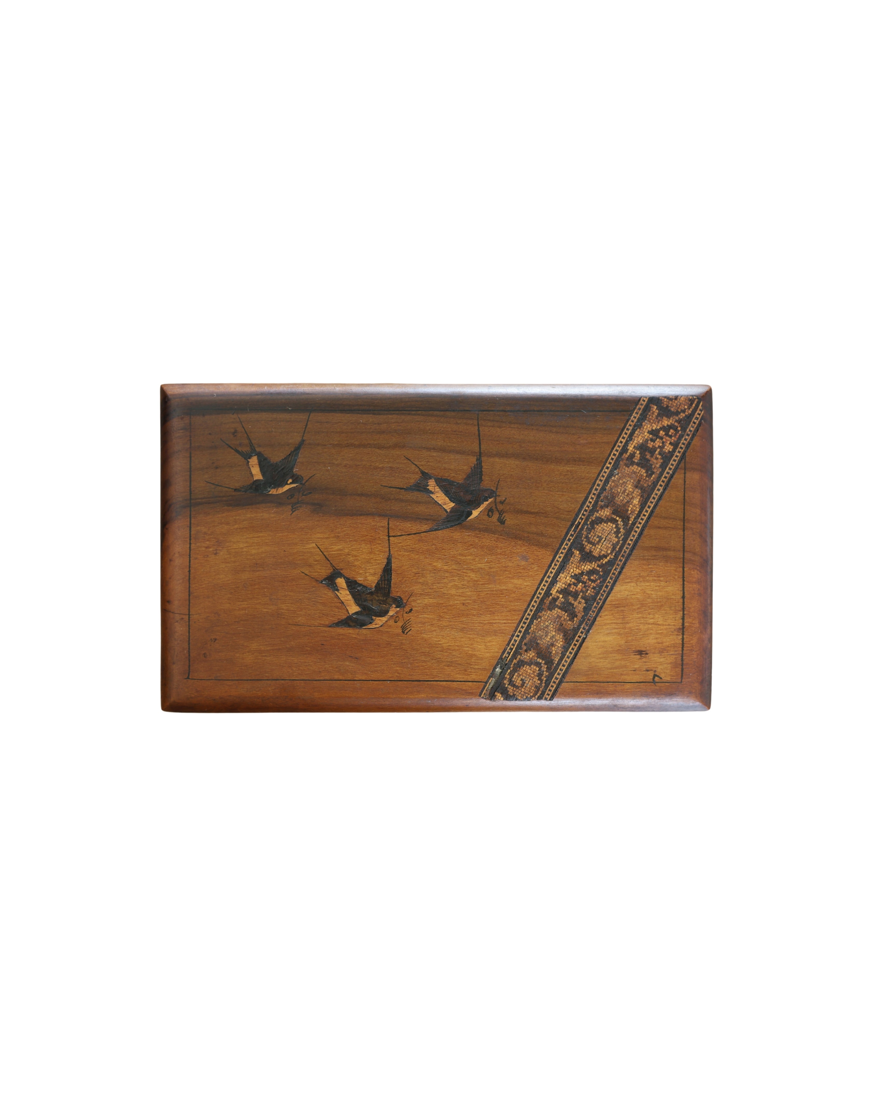 Olive Wood Micro-Mosaic Puzzle Box-3