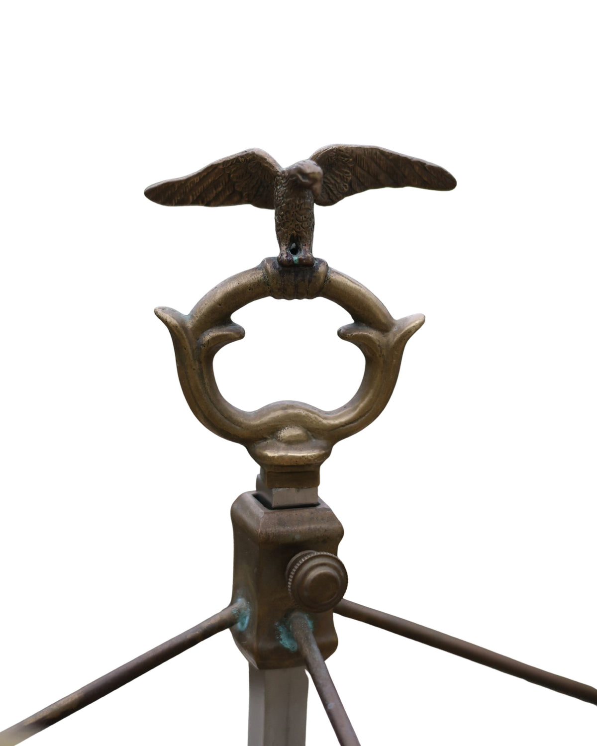 Bouillotte Candelabrum with Black Shade-3
