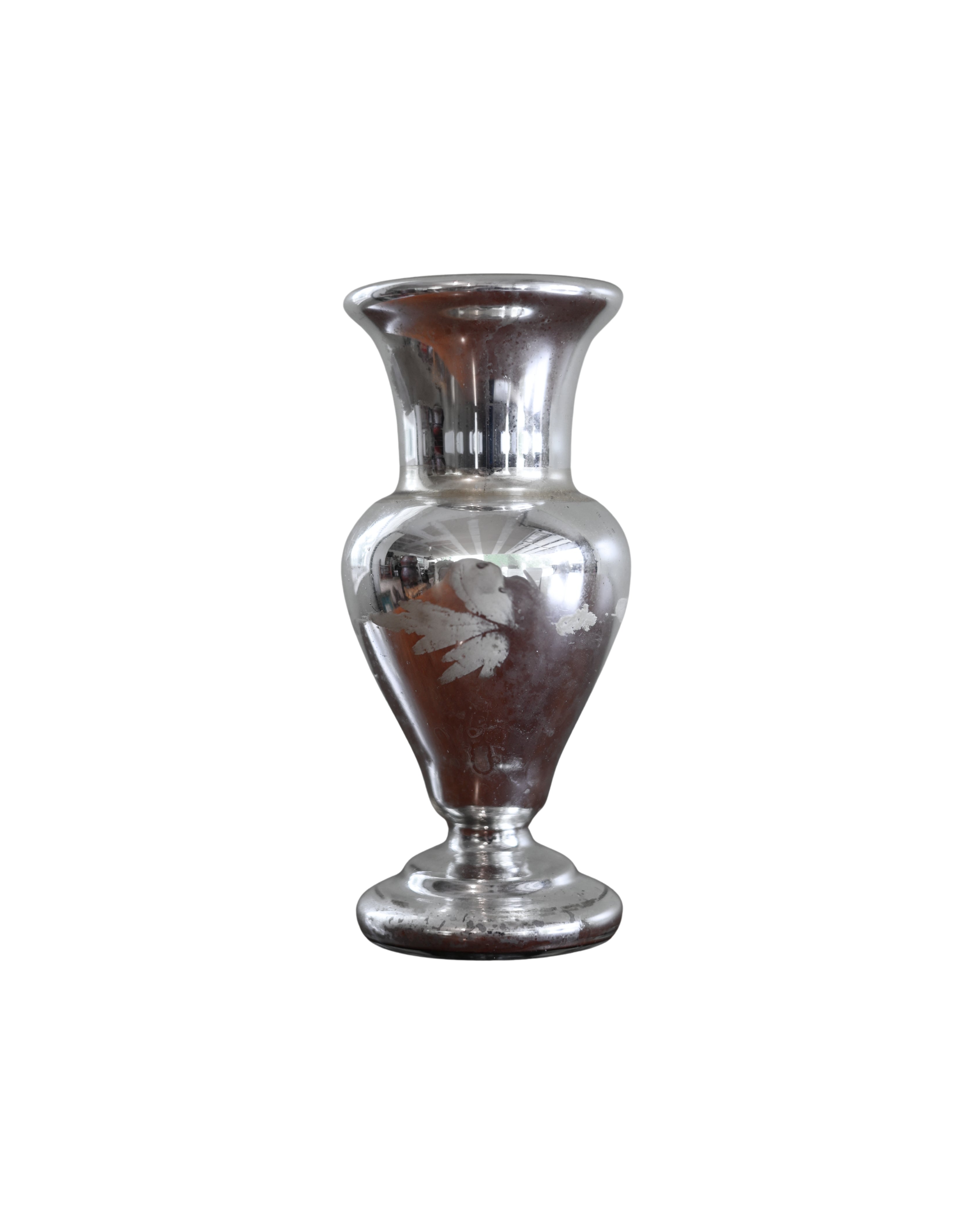 Mercury Glass Bud Vase-1