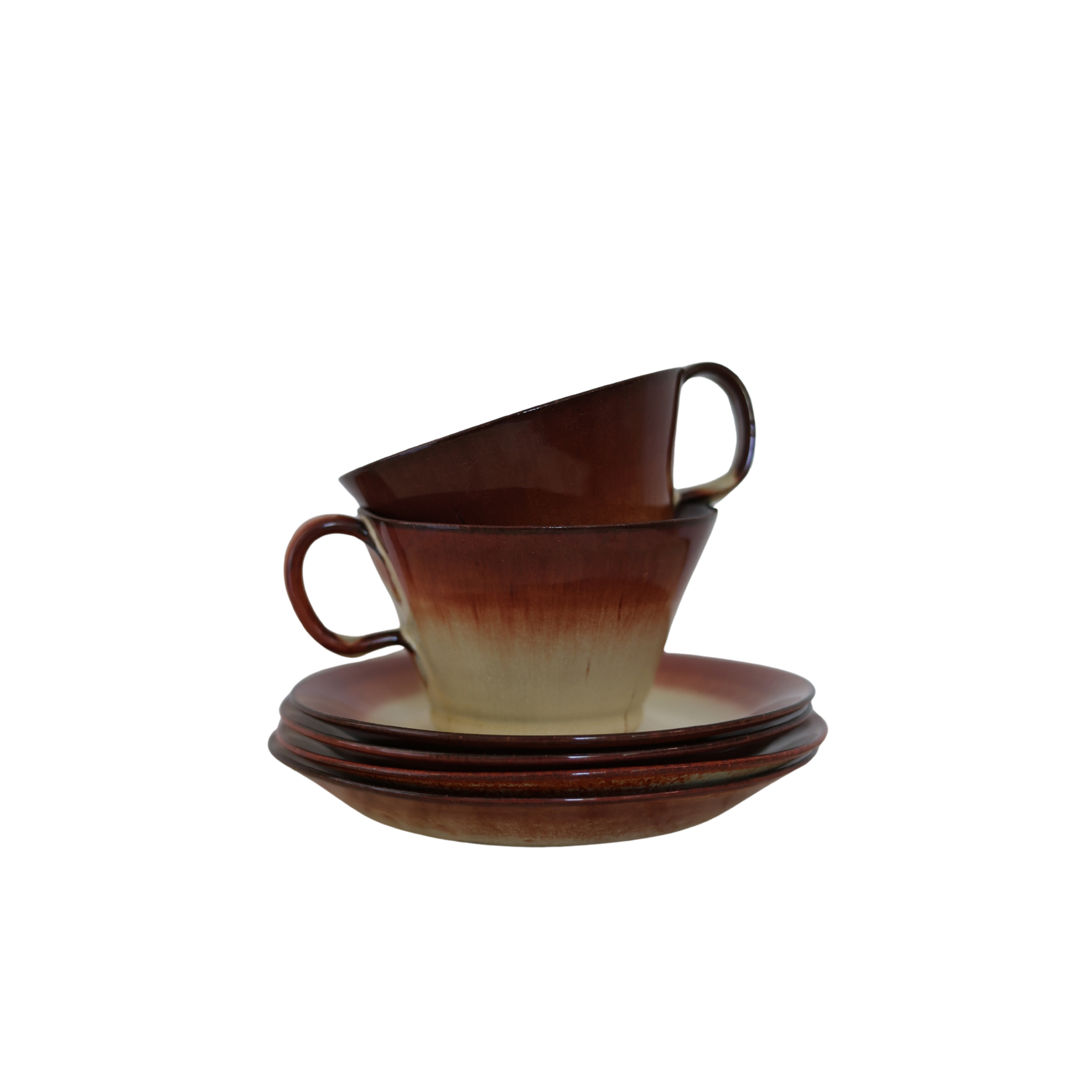 Glazed Terracotta Coffee Cups
