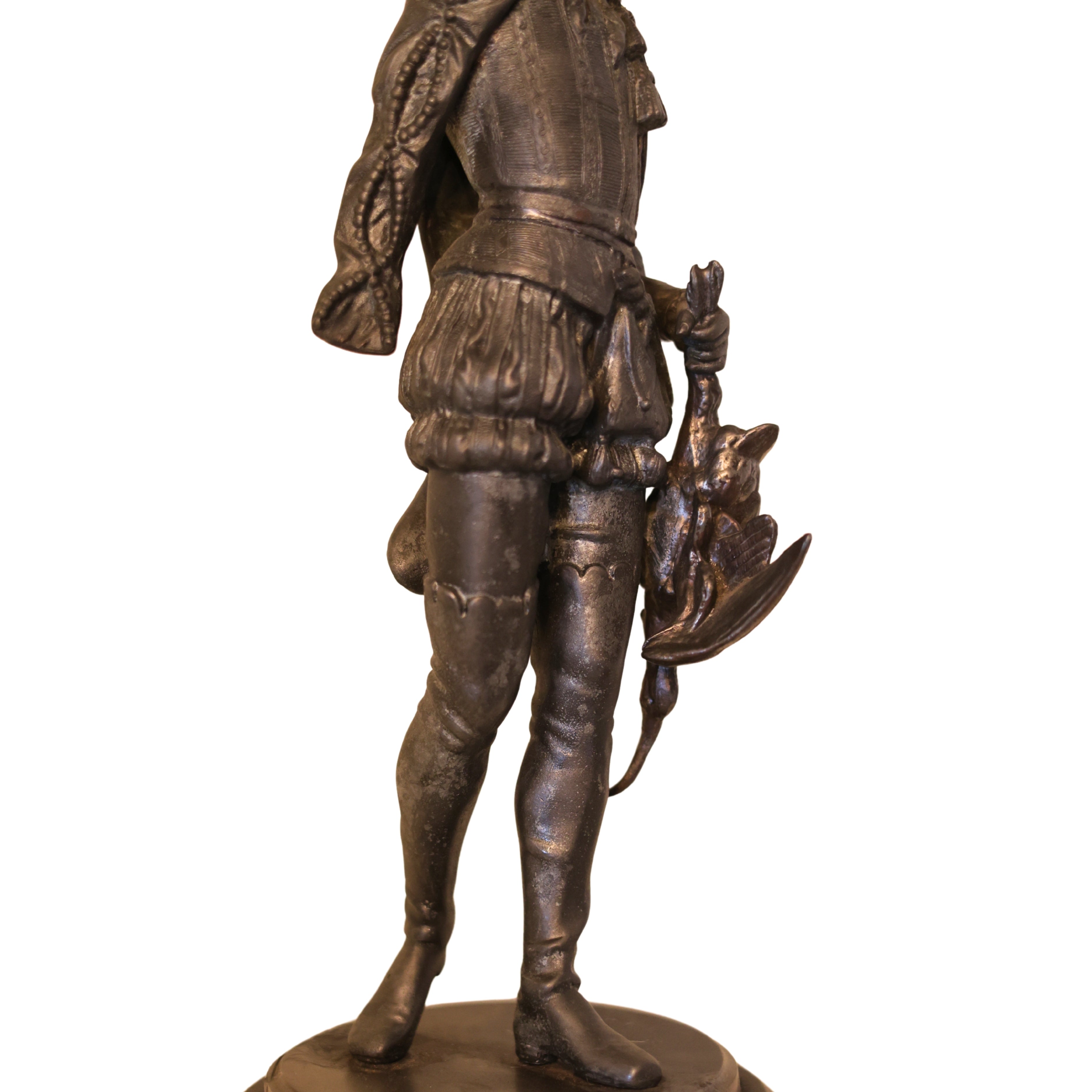 Victorian Falconer Statue
