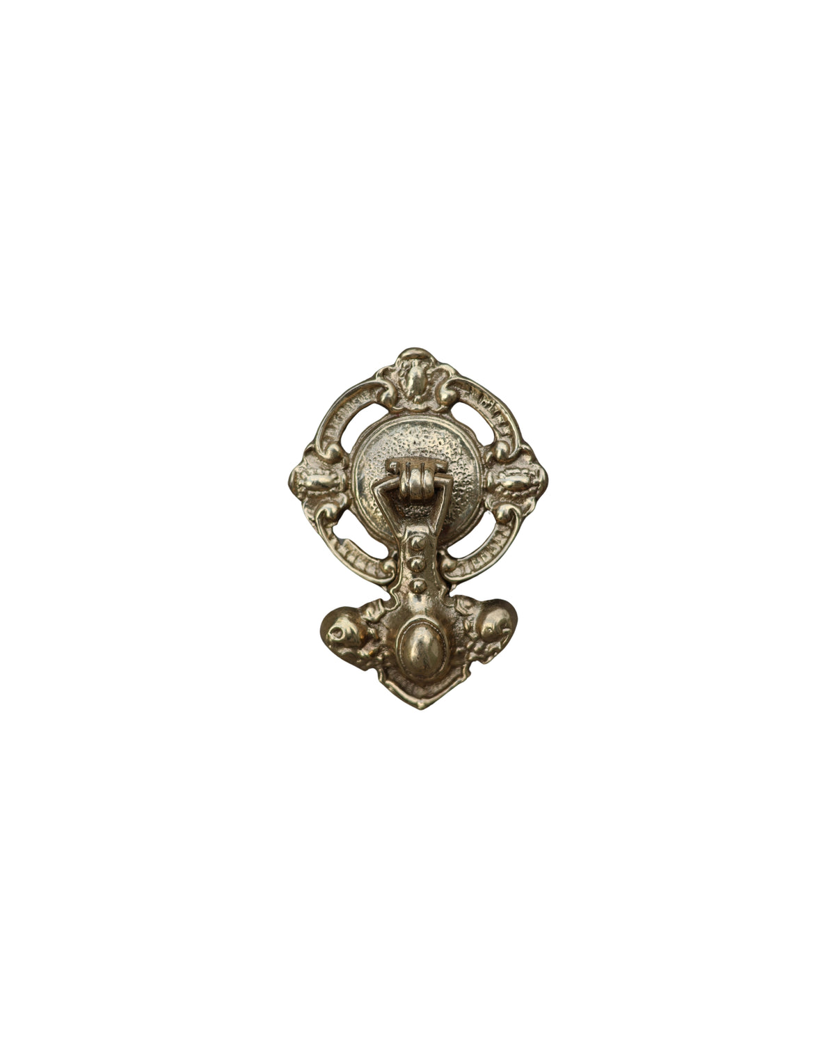 Brass Ornate Drop Pulls