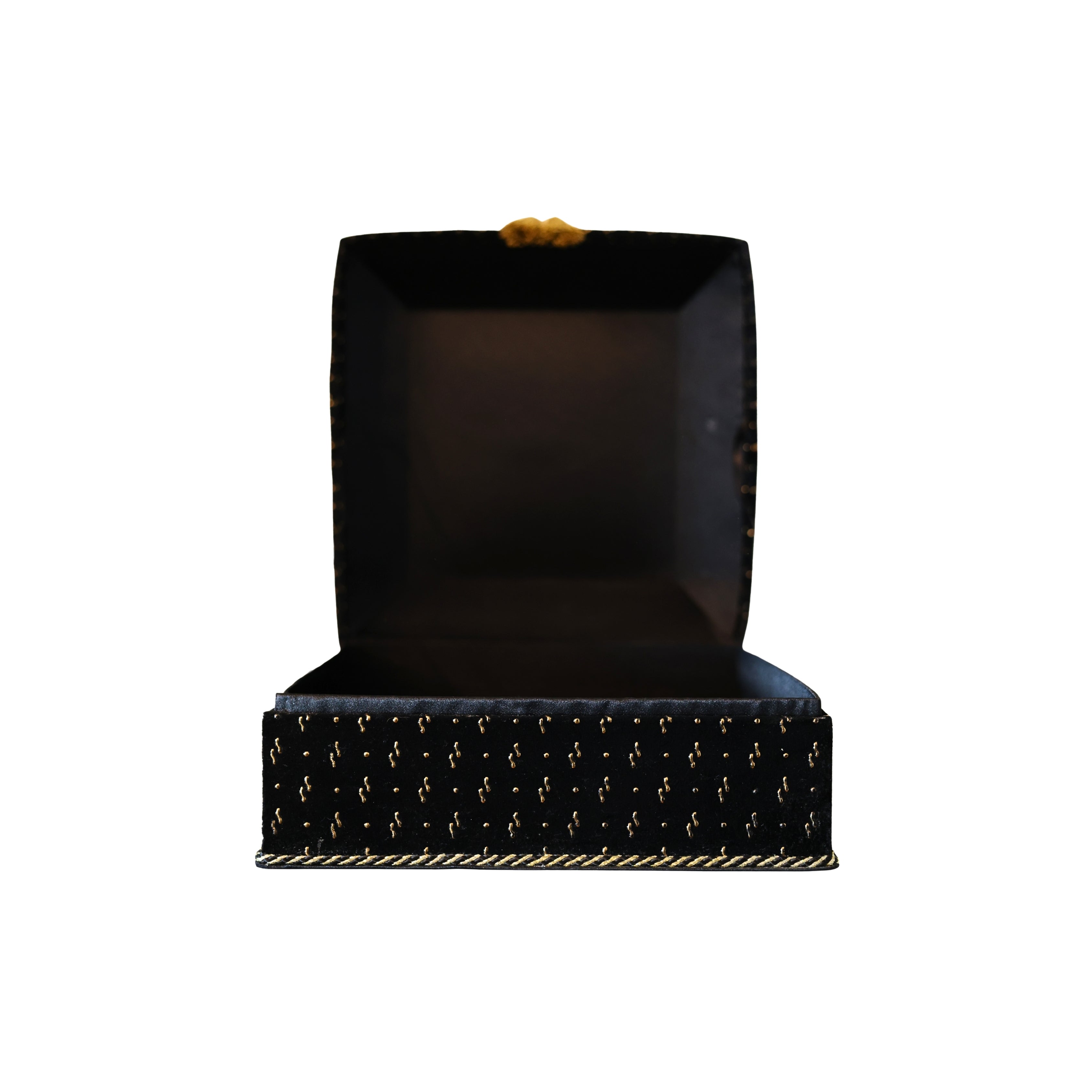 Black Velvet Keepsake Box with Tassel