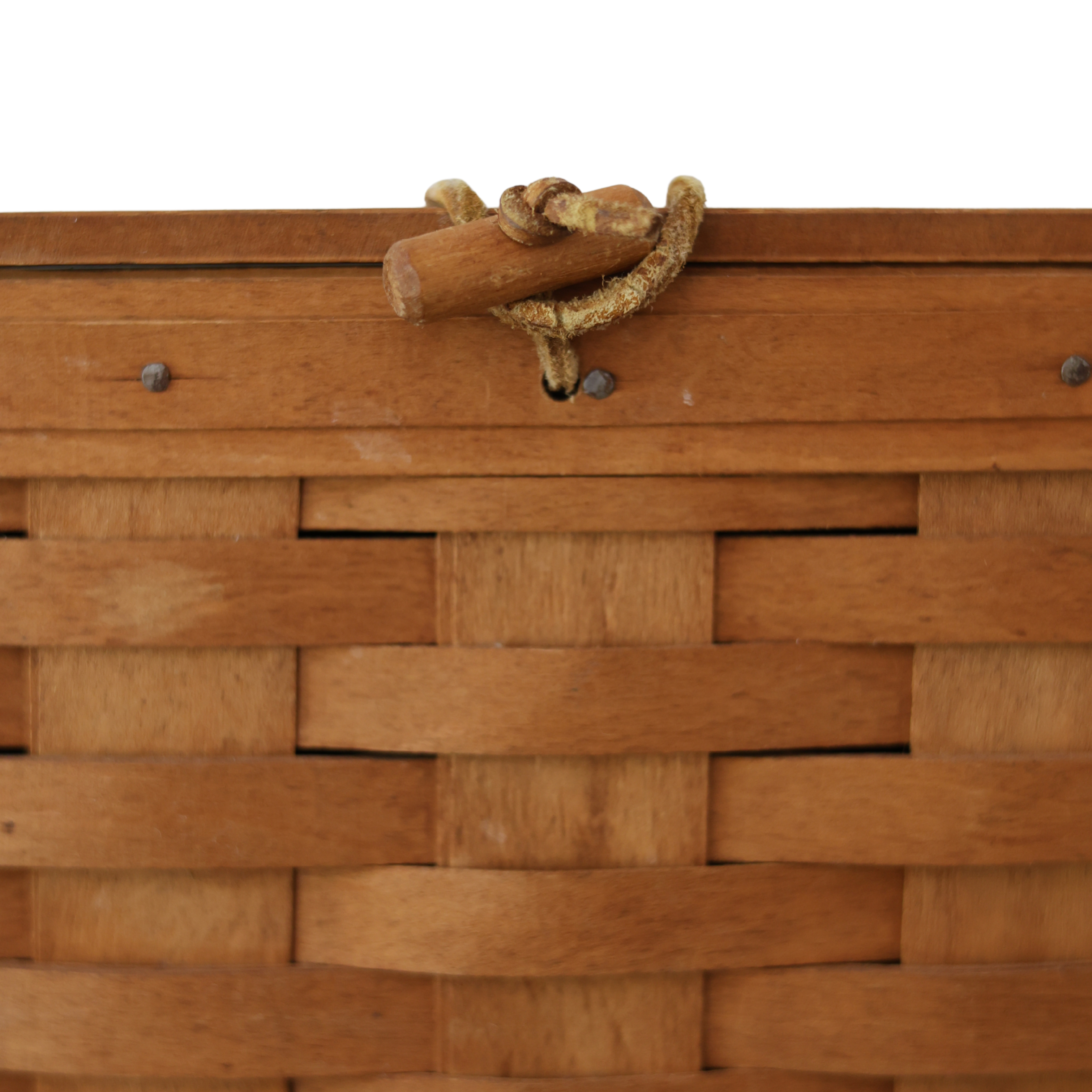 Longaberger Footed Storage Basket