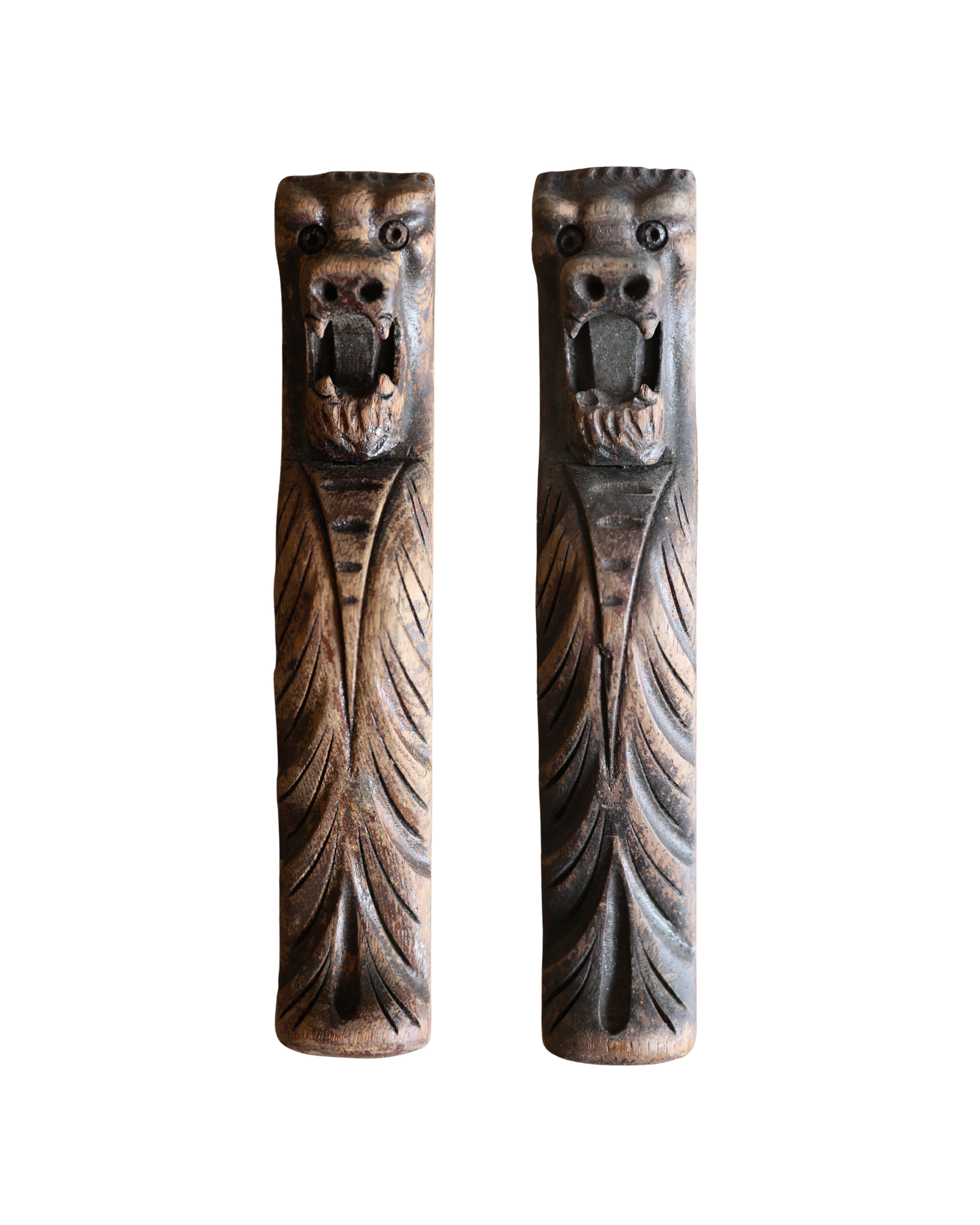 Carved Gargoyle Furniture Brackets