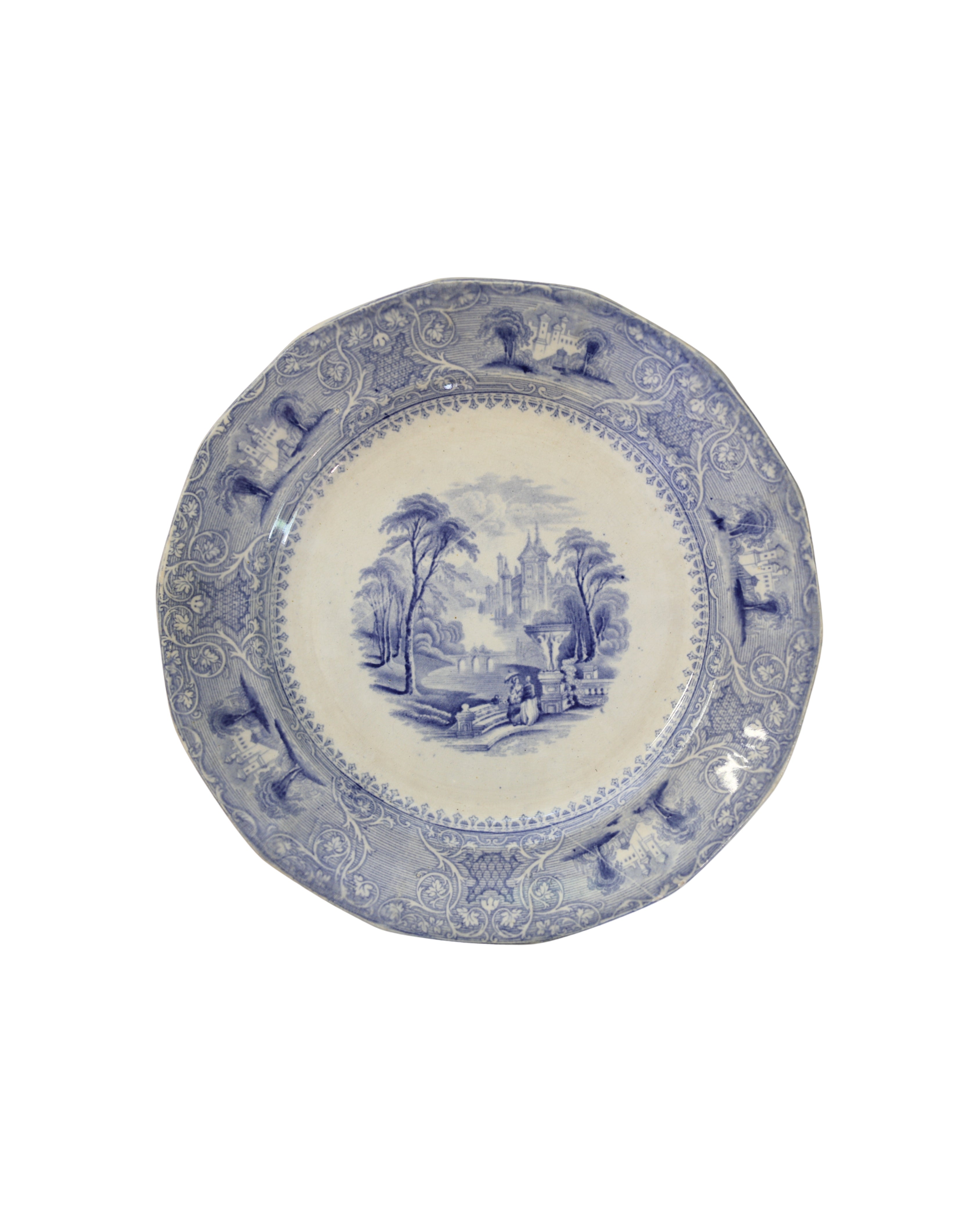 E. Challinor & Co. "Lozere" Luncheon Plate-1