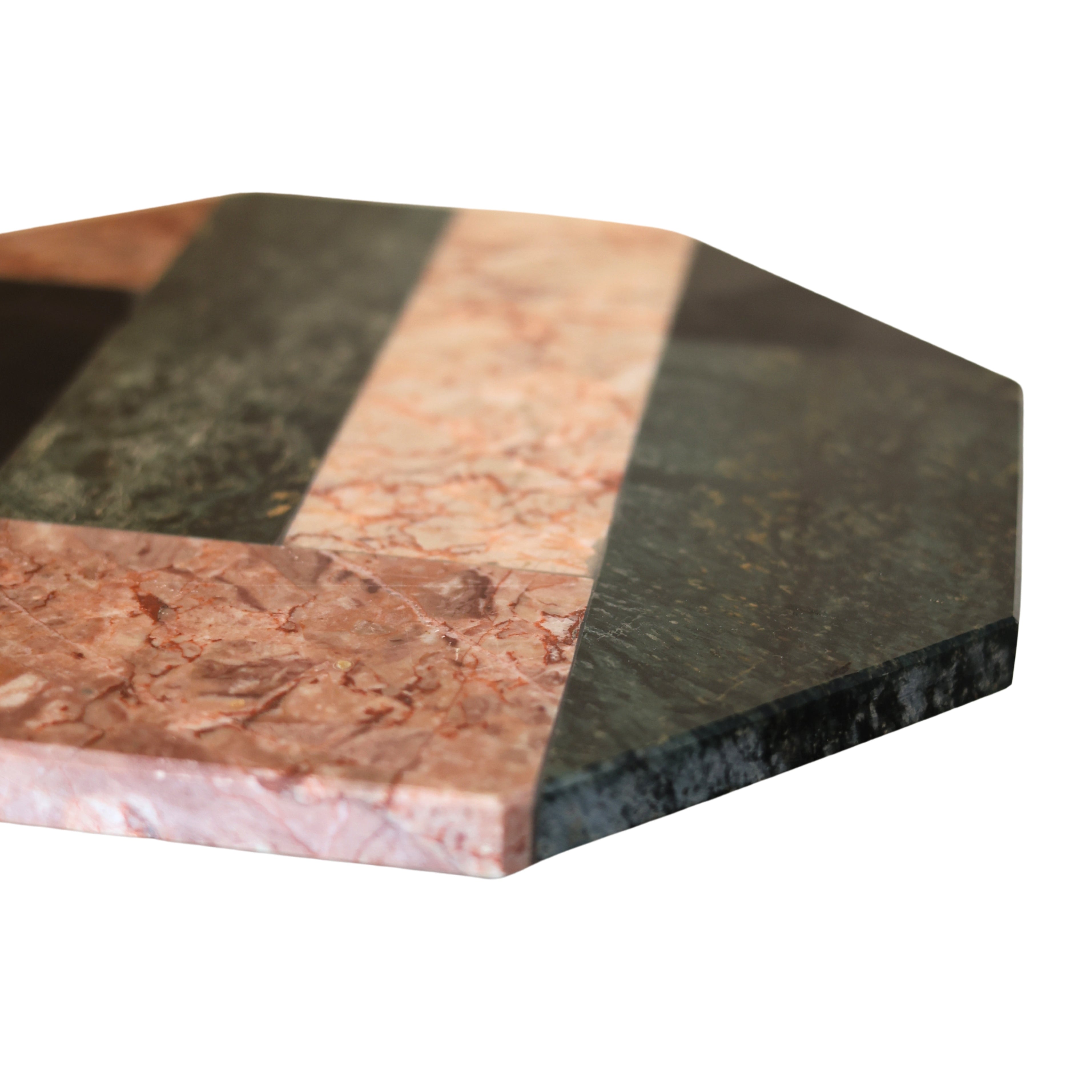 Marble Patchwork Rotating Tray