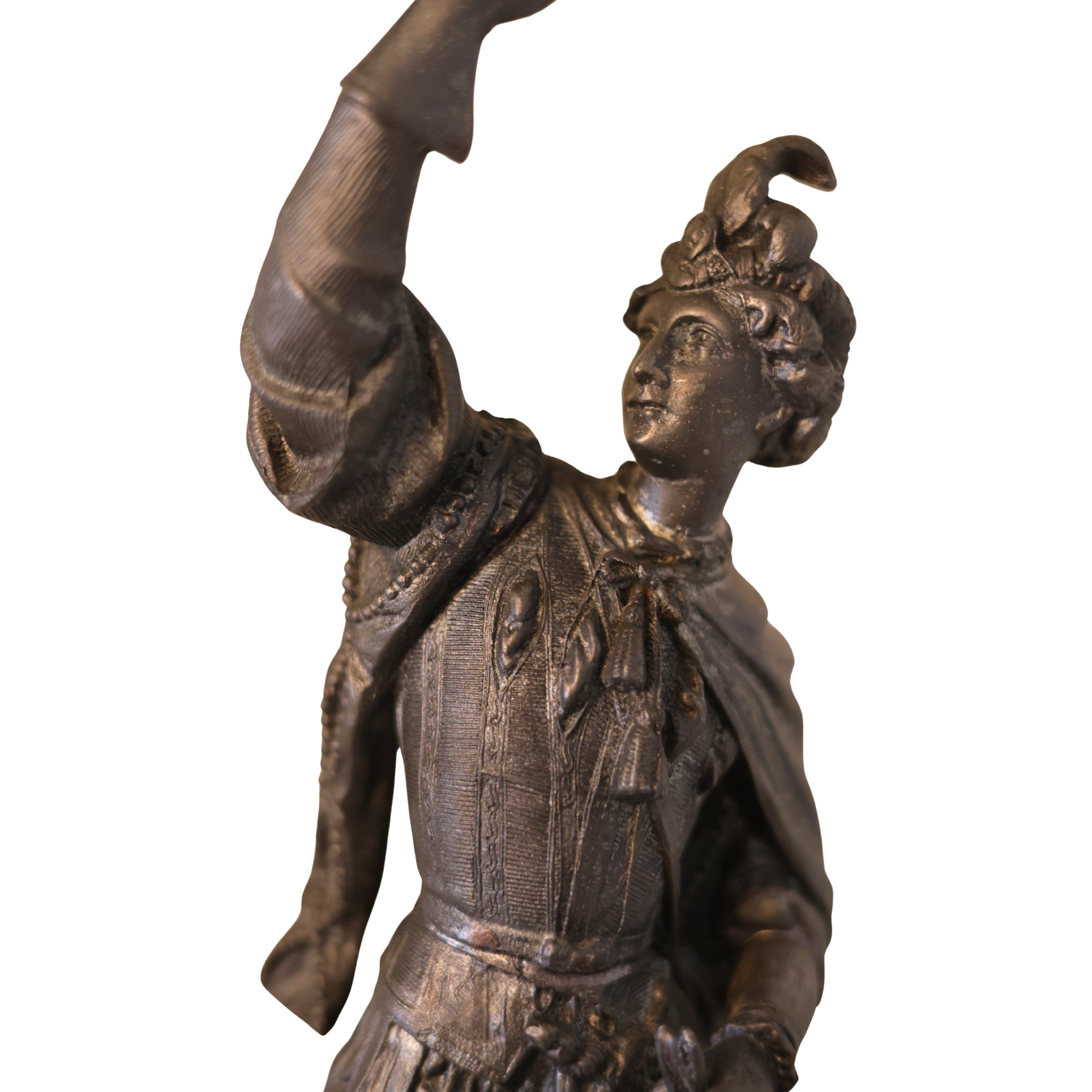 Victorian Falconer Statue